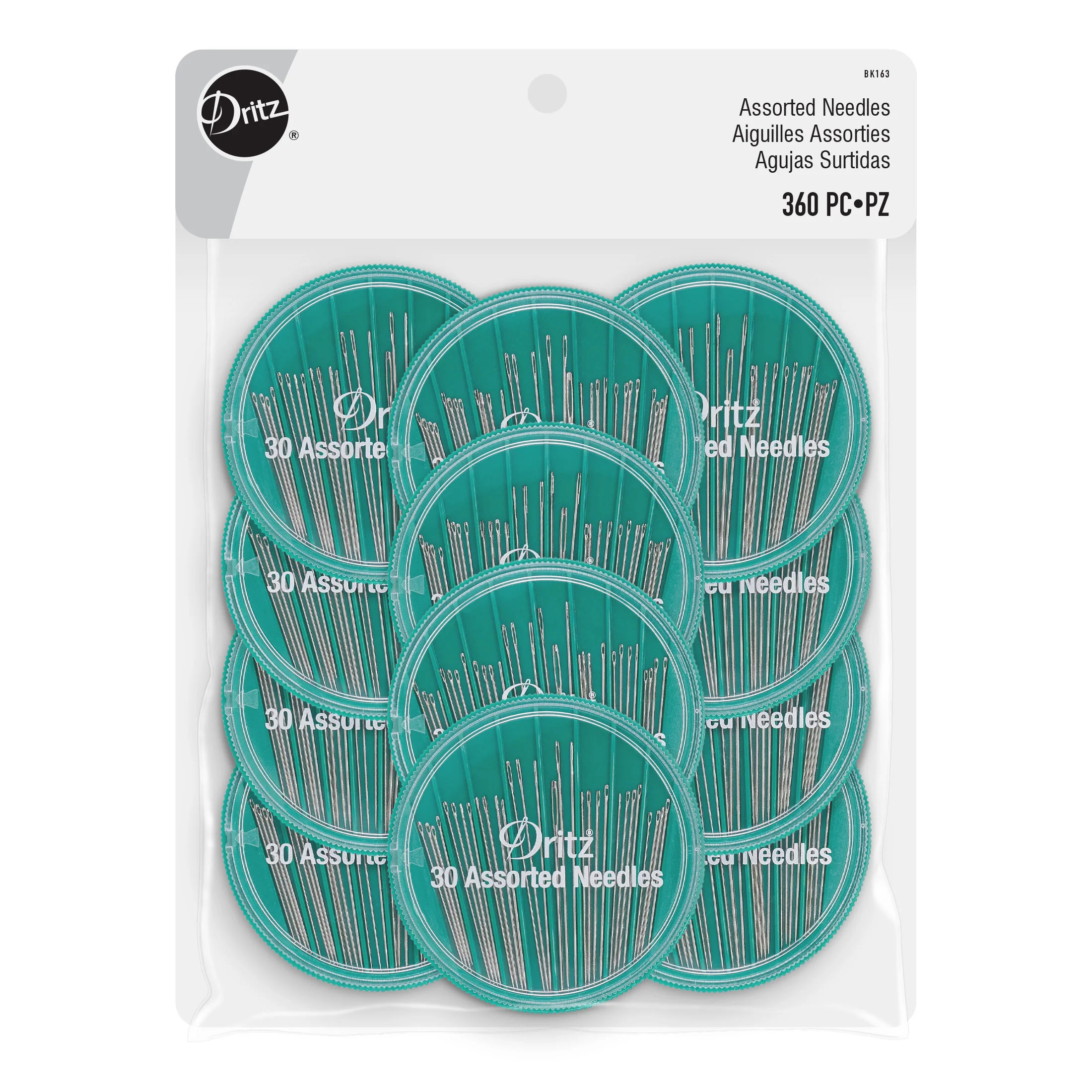 Assorted Hand Needles, 360 Needles