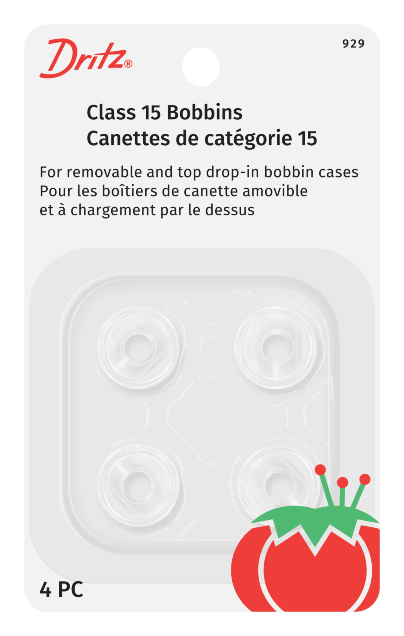 Class 15 Bobbins, Plastic