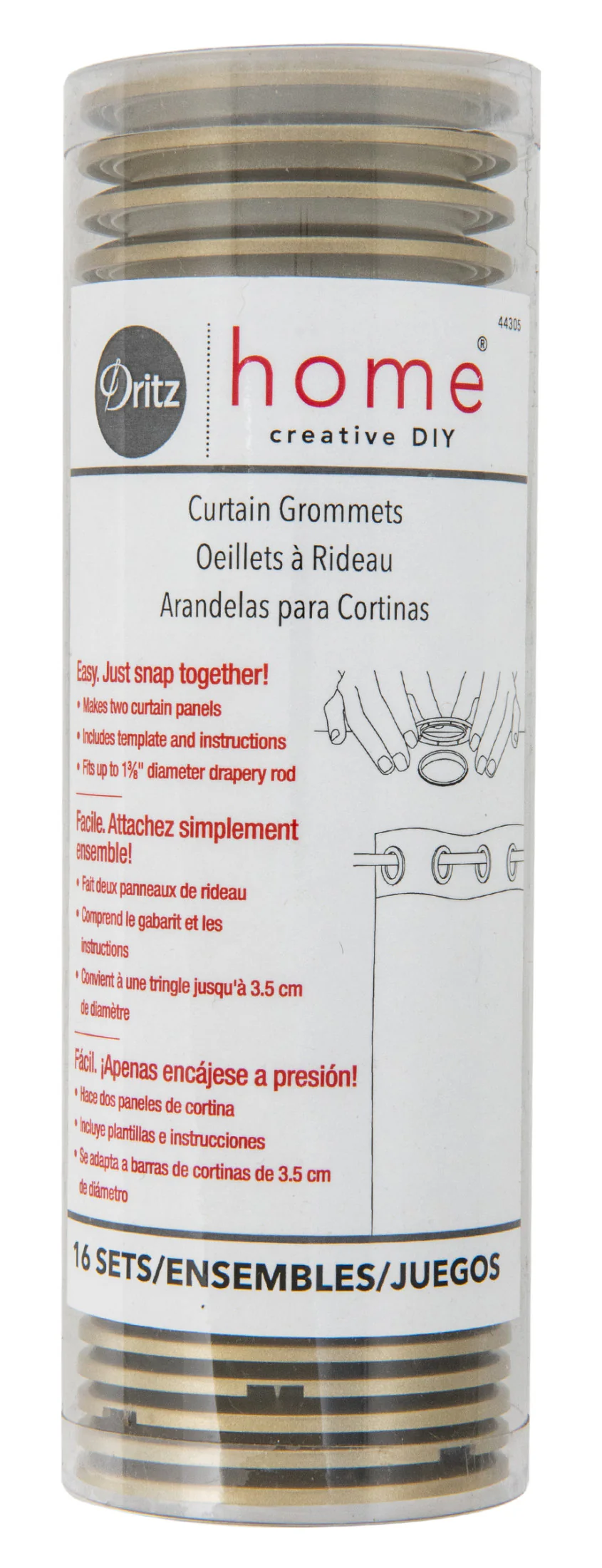 1-9/16" Curtain Grommets, 16 Sets - Image 10