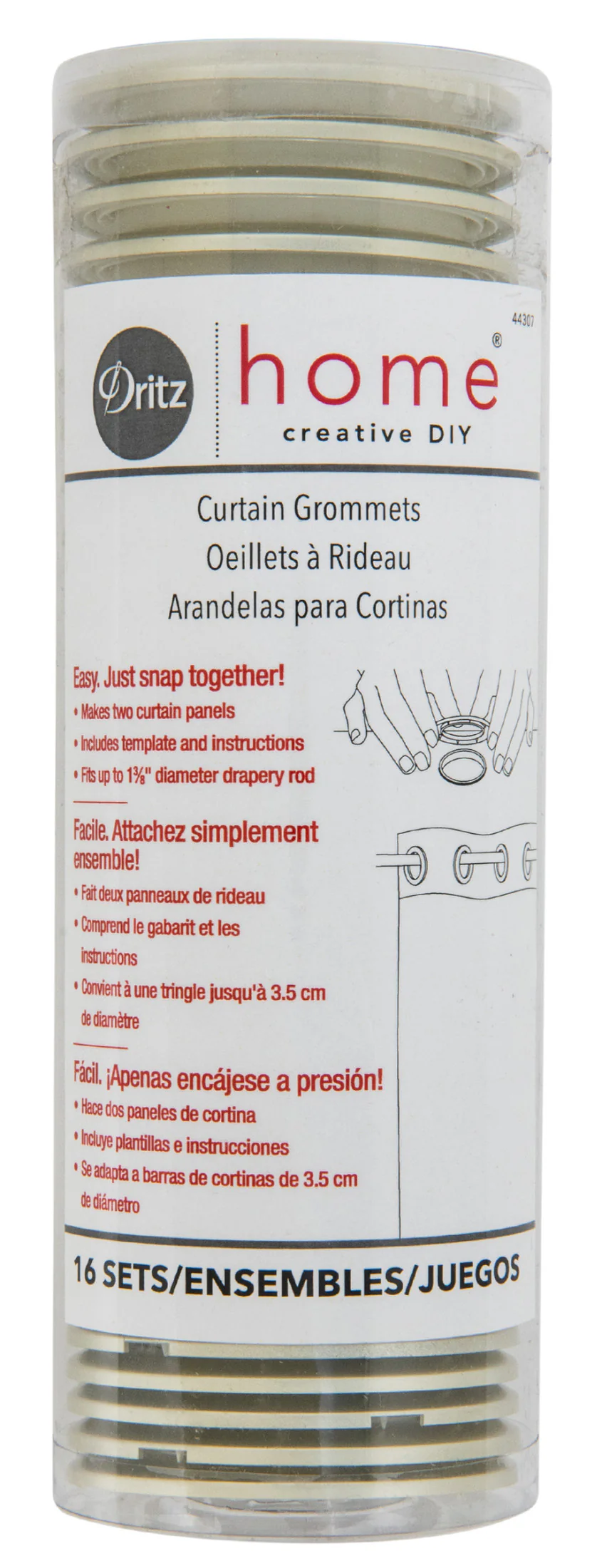 1-9/16" Curtain Grommets, 16 Sets - Image 18
