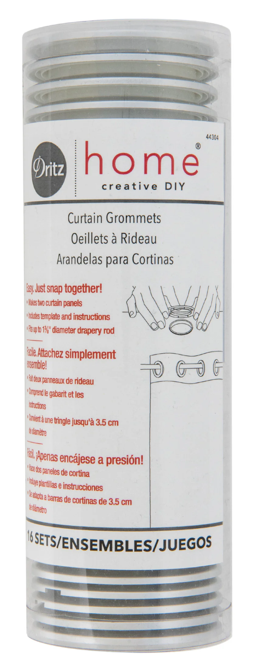 1-9/16" Curtain Grommets, 16 Sets - Image 6