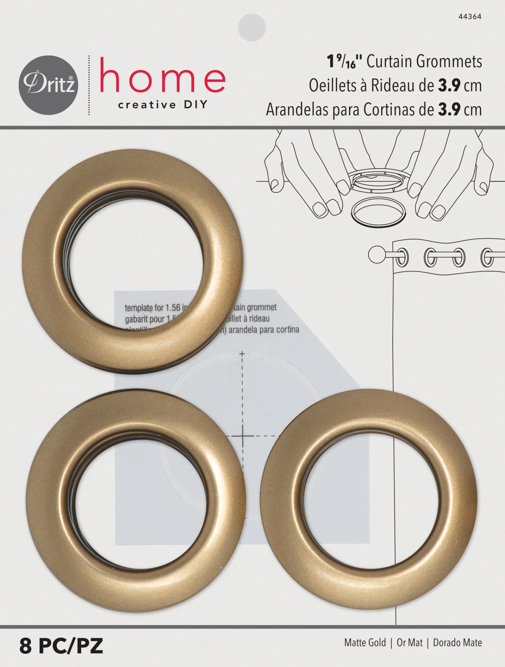 1-9/16" Curtain Grommets, 8 Sets - Image 25