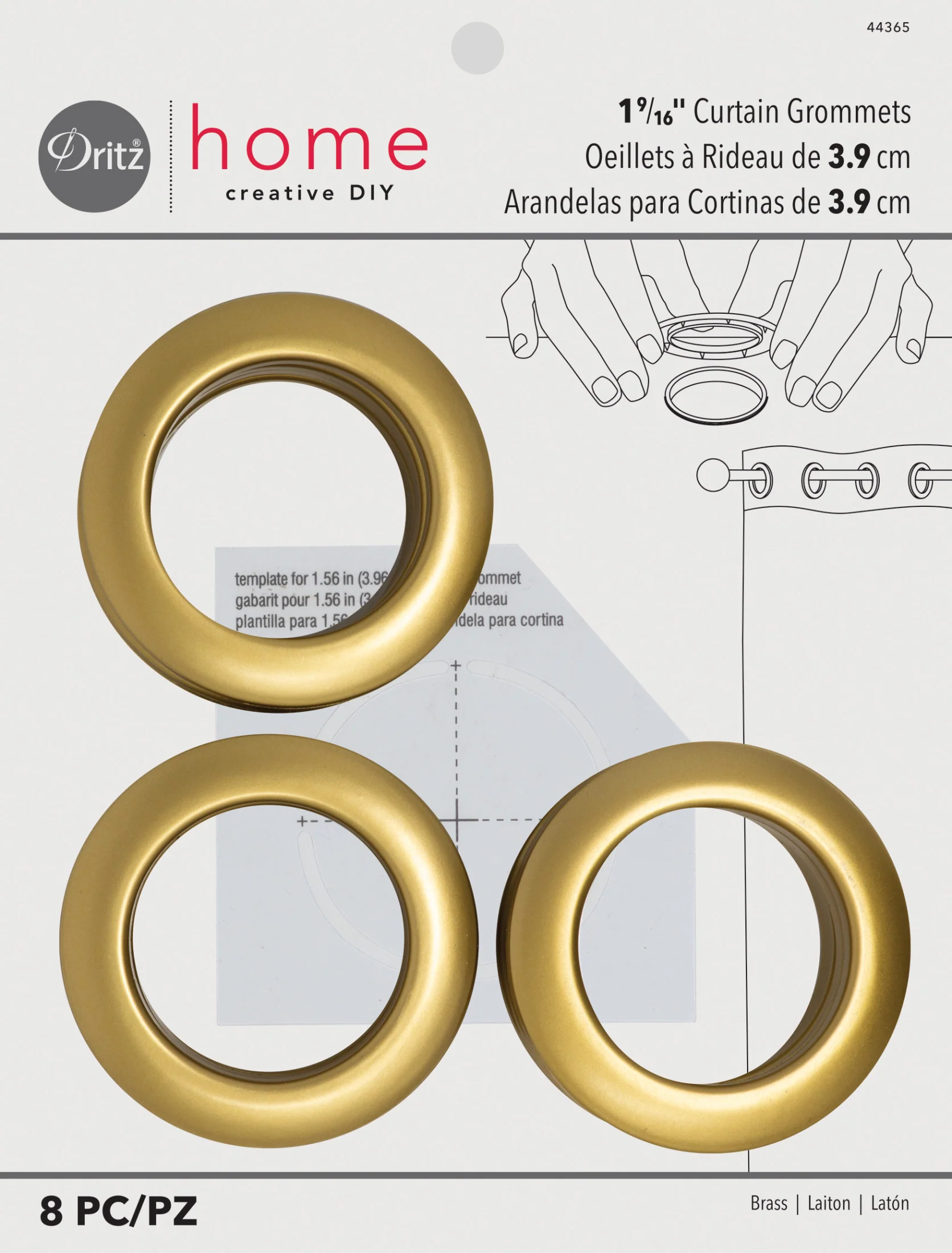 1-9/16" Curtain Grommets, 8 Sets - Image 31