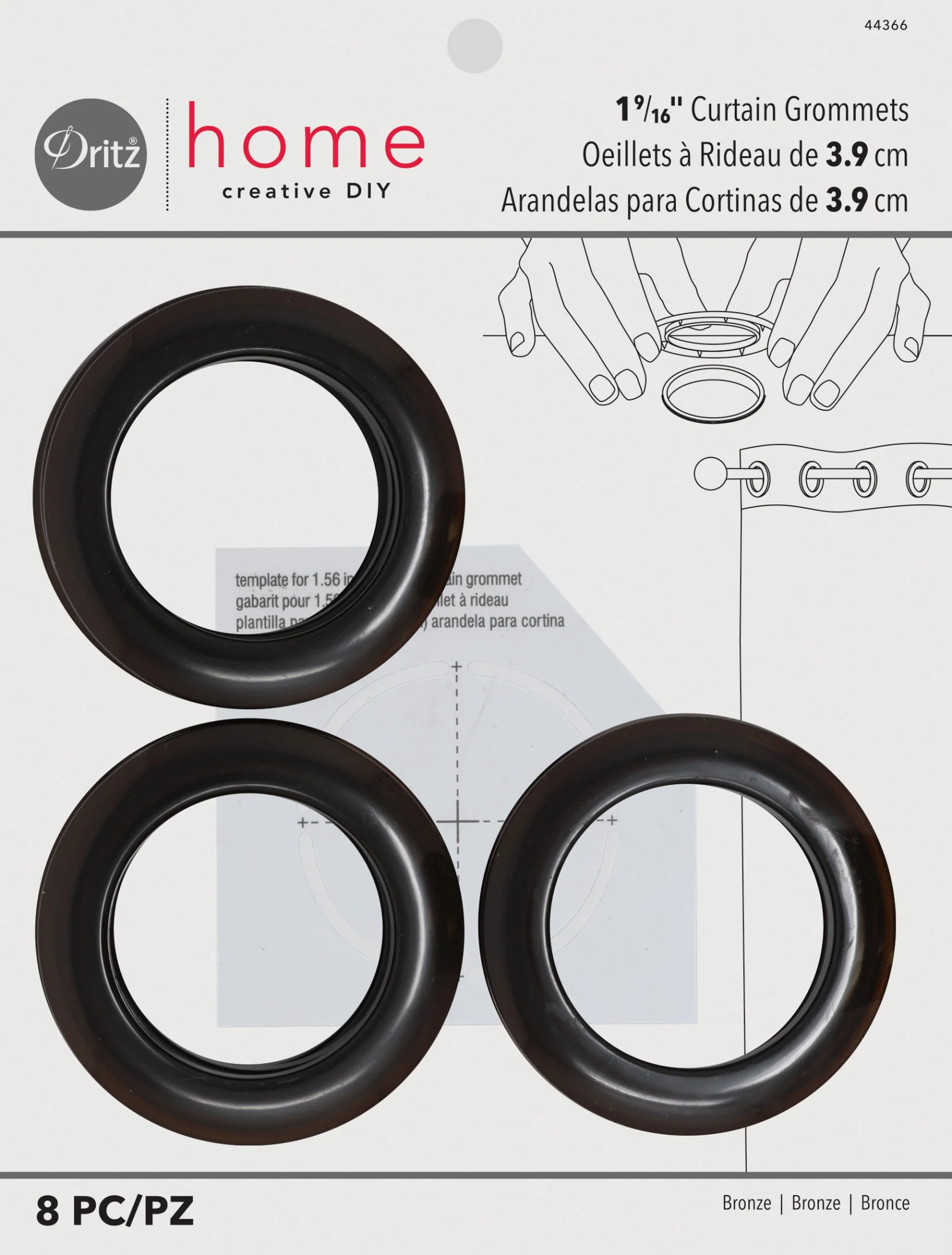 1-9/16" Curtain Grommets, 8 Sets - Image 37
