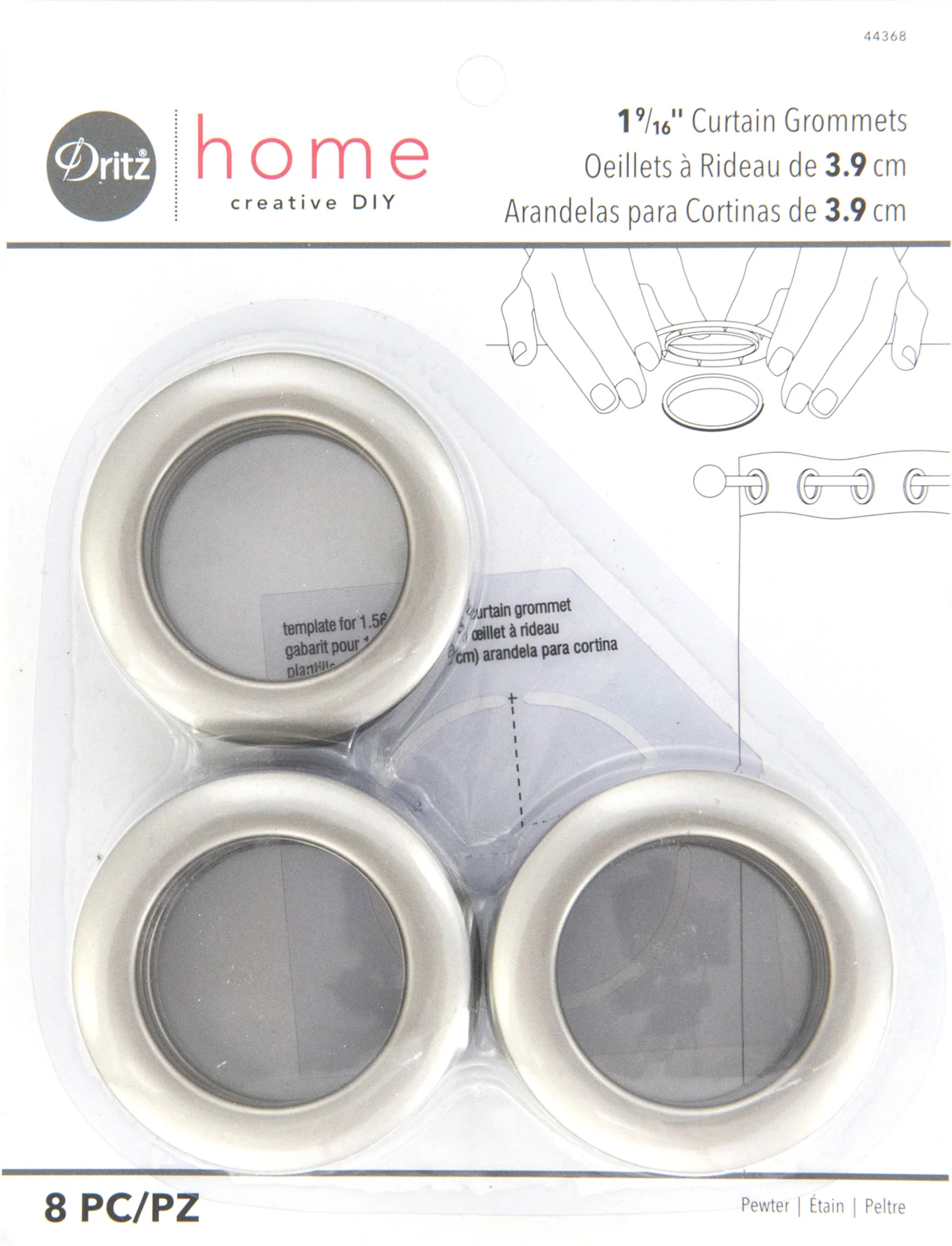 1-9/16" Curtain Grommets, 8 Sets - Image 49