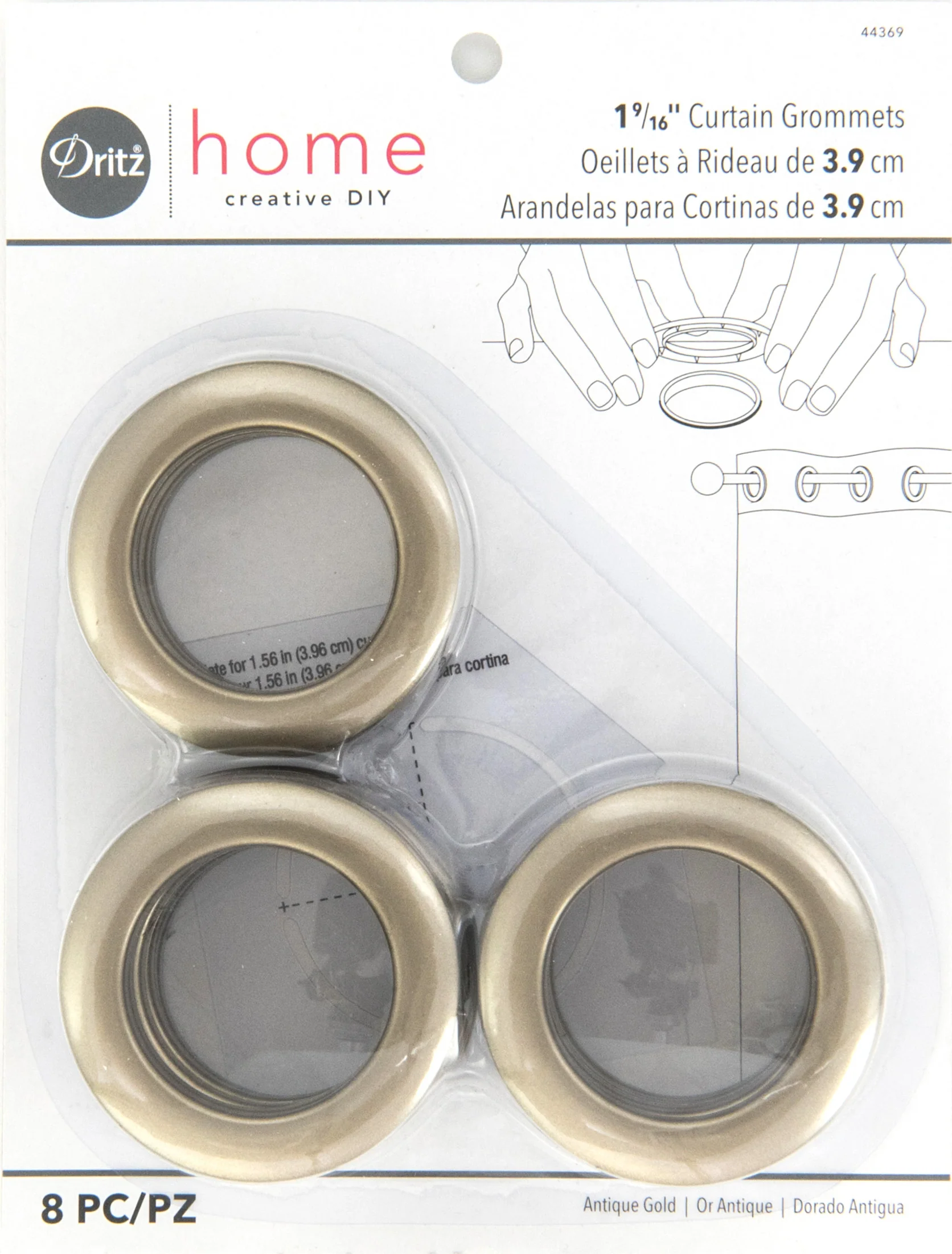 1-9/16" Curtain Grommets, 8 Sets - Image 55