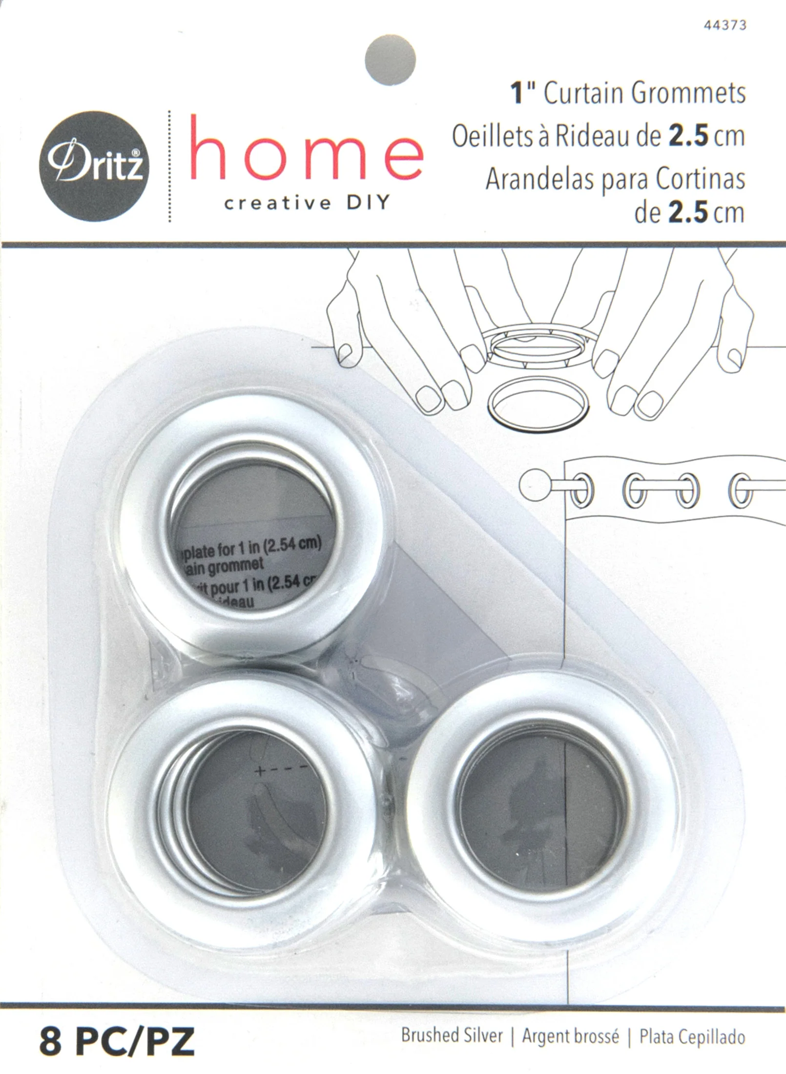 1" Curtain Grommets, 8 Sets - Image 13