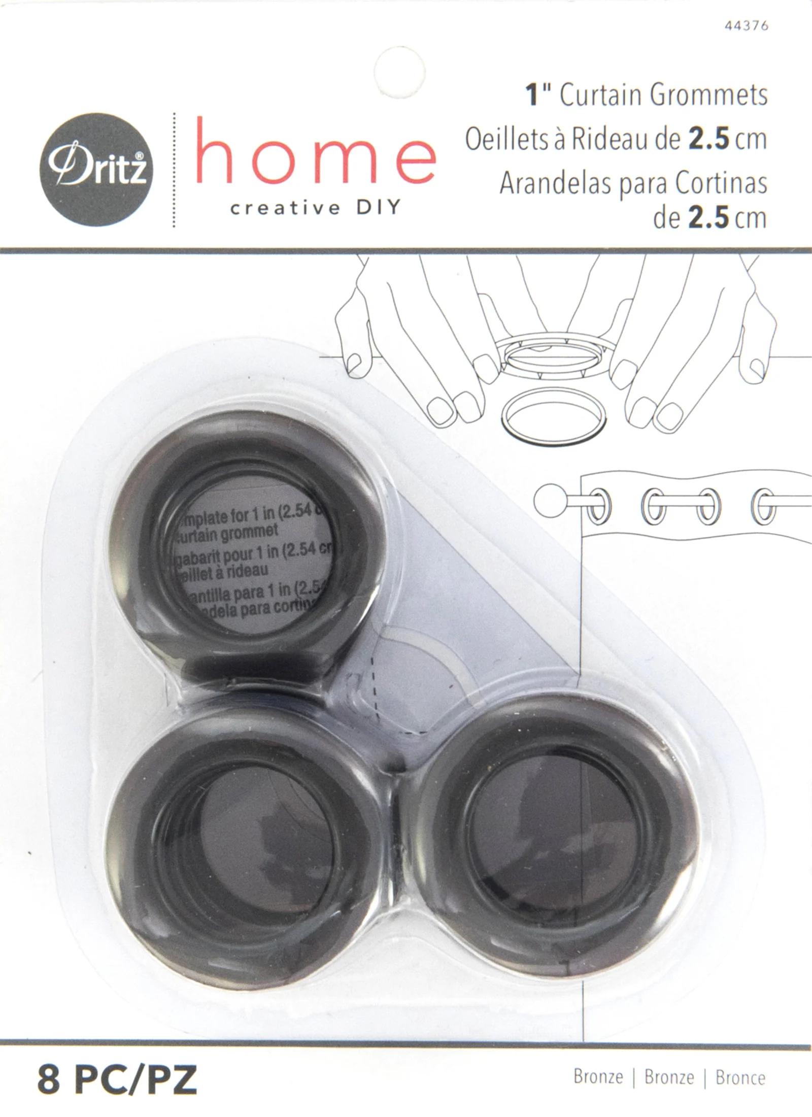 1" Curtain Grommets, 8 Sets - Image 25