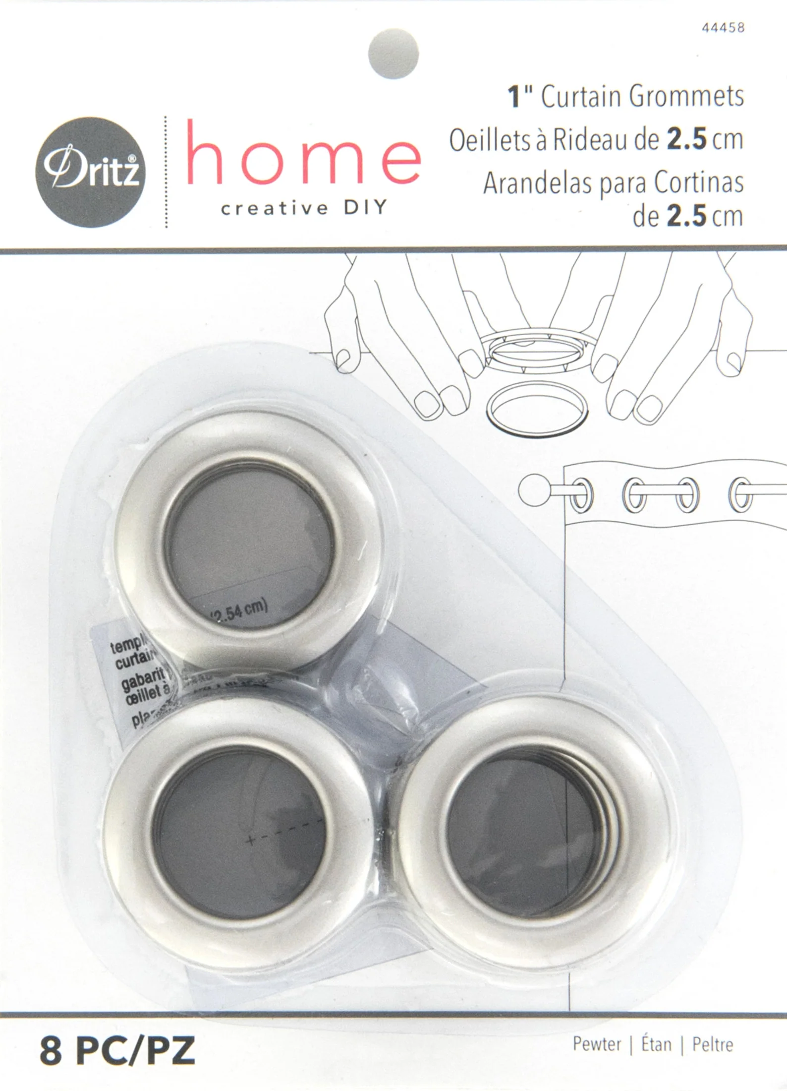 1" Curtain Grommets, 8 Sets - Image 36