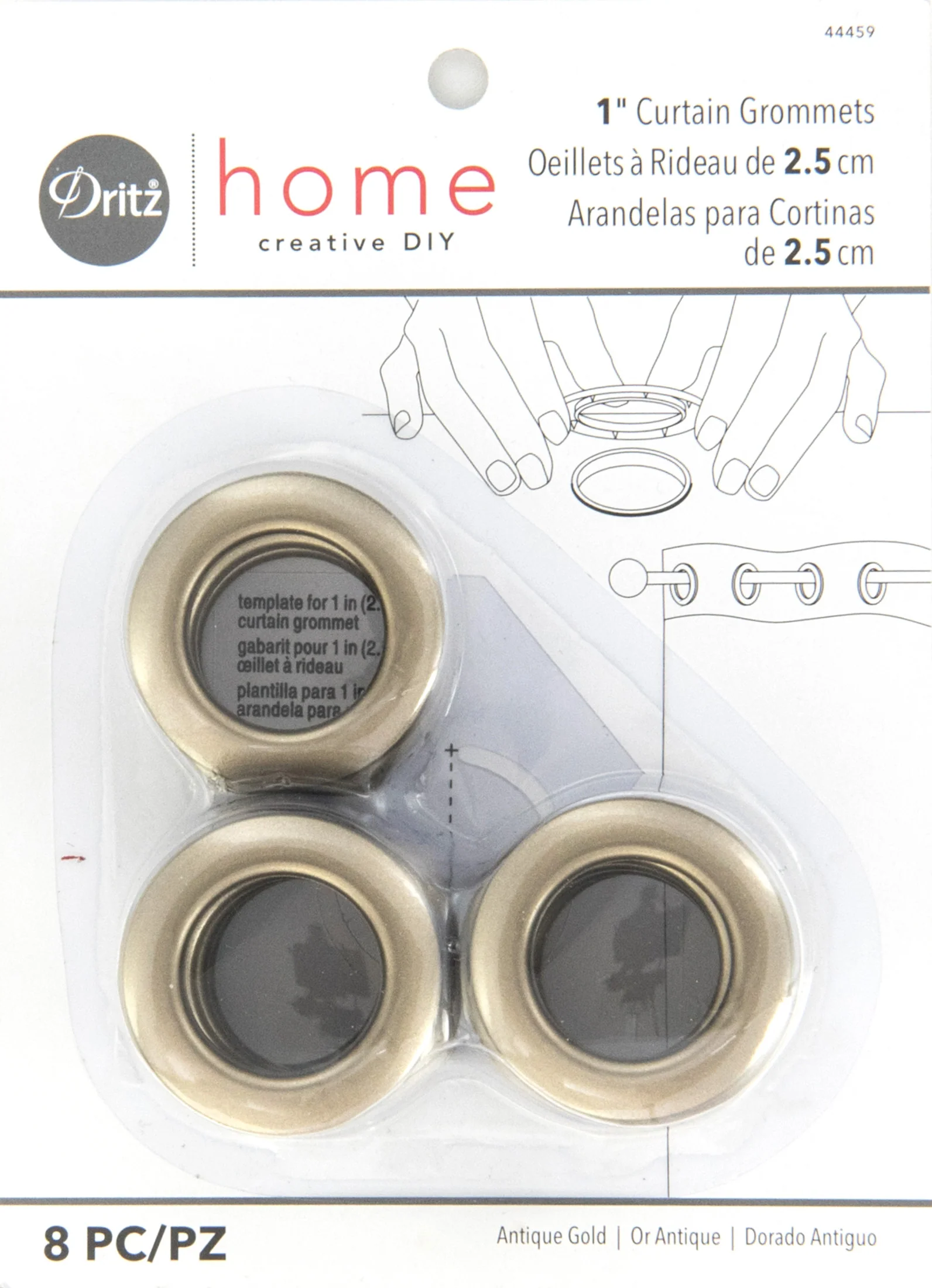 1" Curtain Grommets, 8 Sets - Image 42