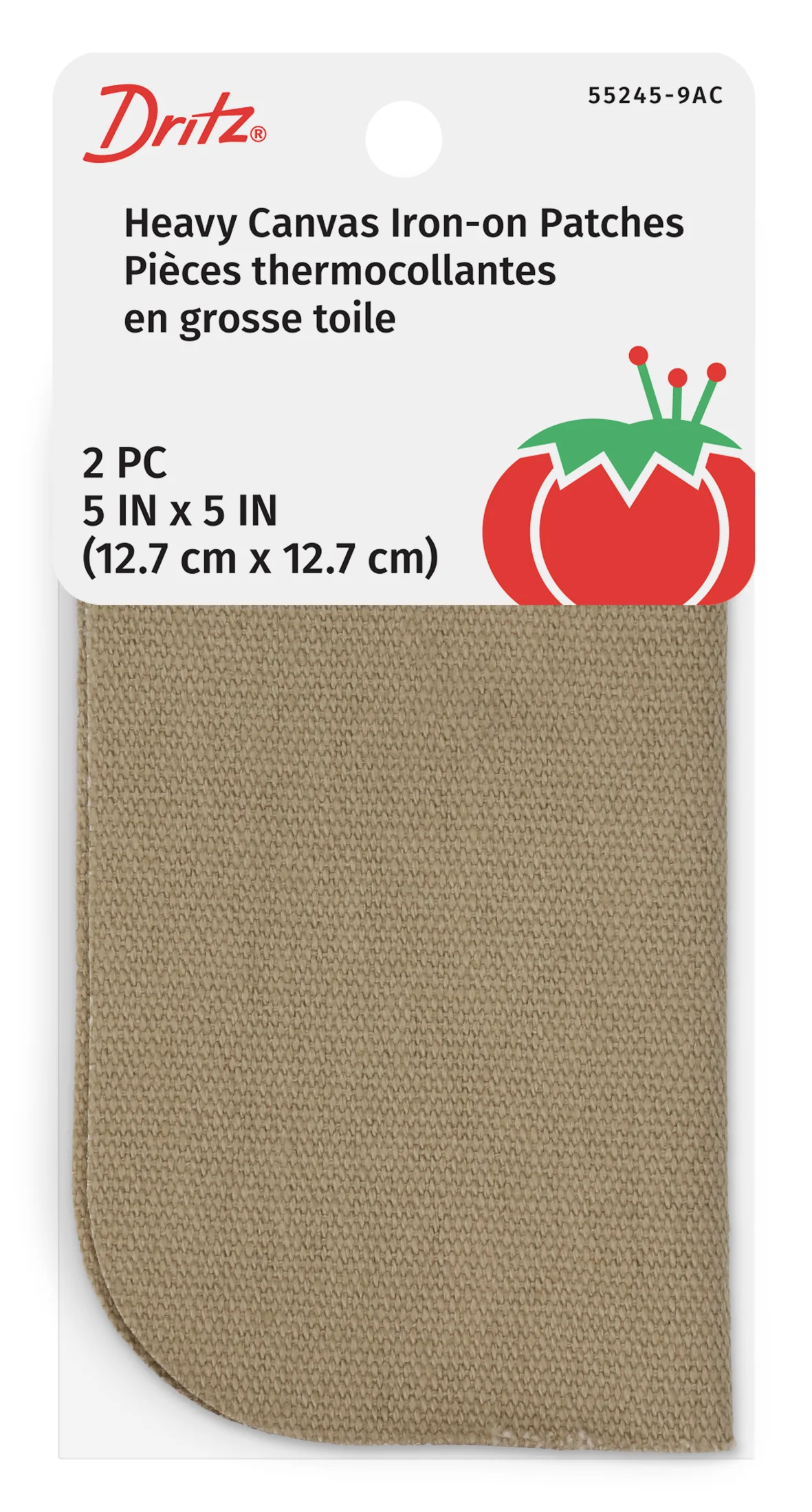Heavy Canvas Iron-On Patches, 5" x 5", 2 pc - Image 11