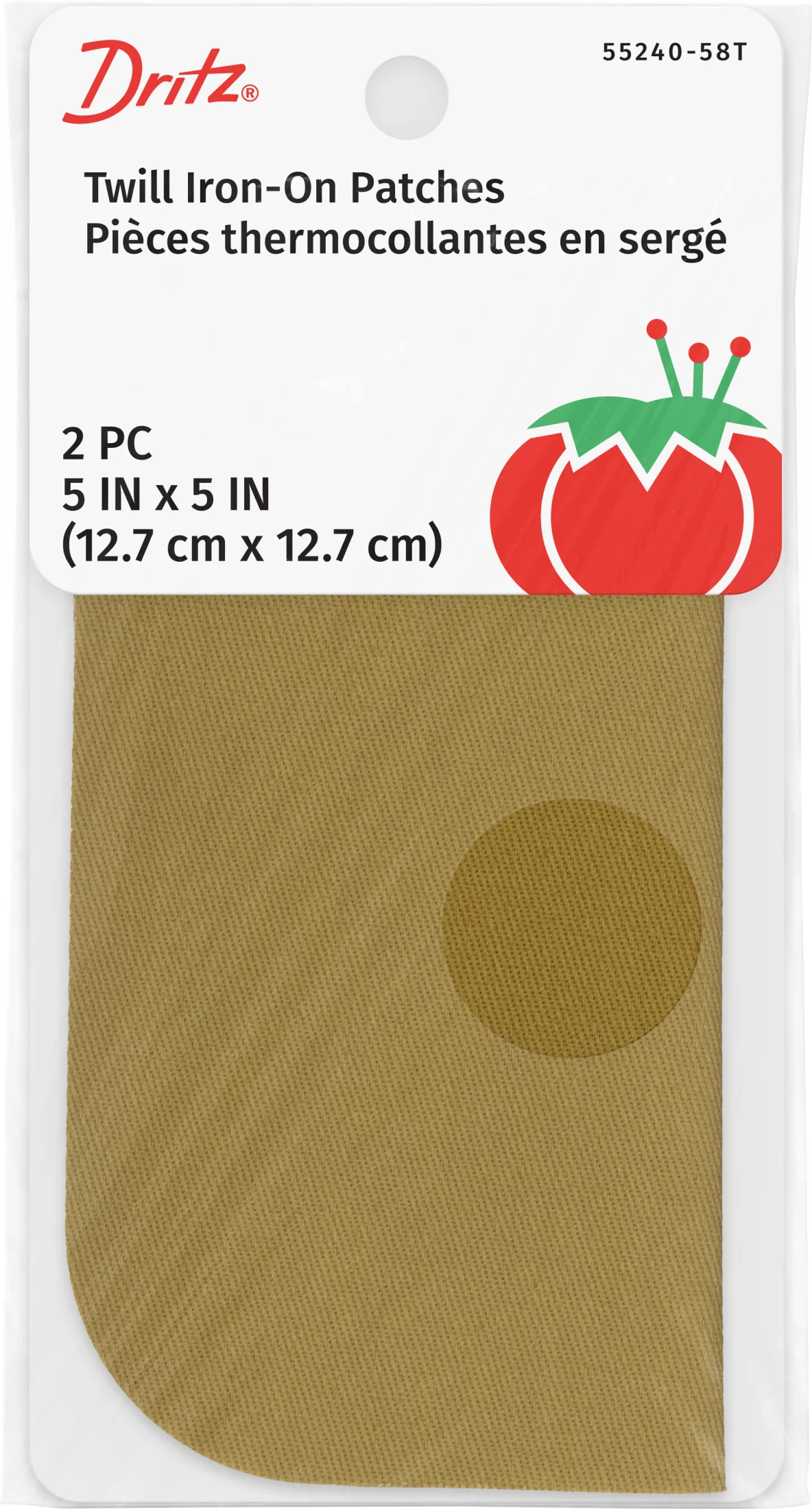 Twill Iron-On Patches, 5" x 5", 2 pc - Image 21