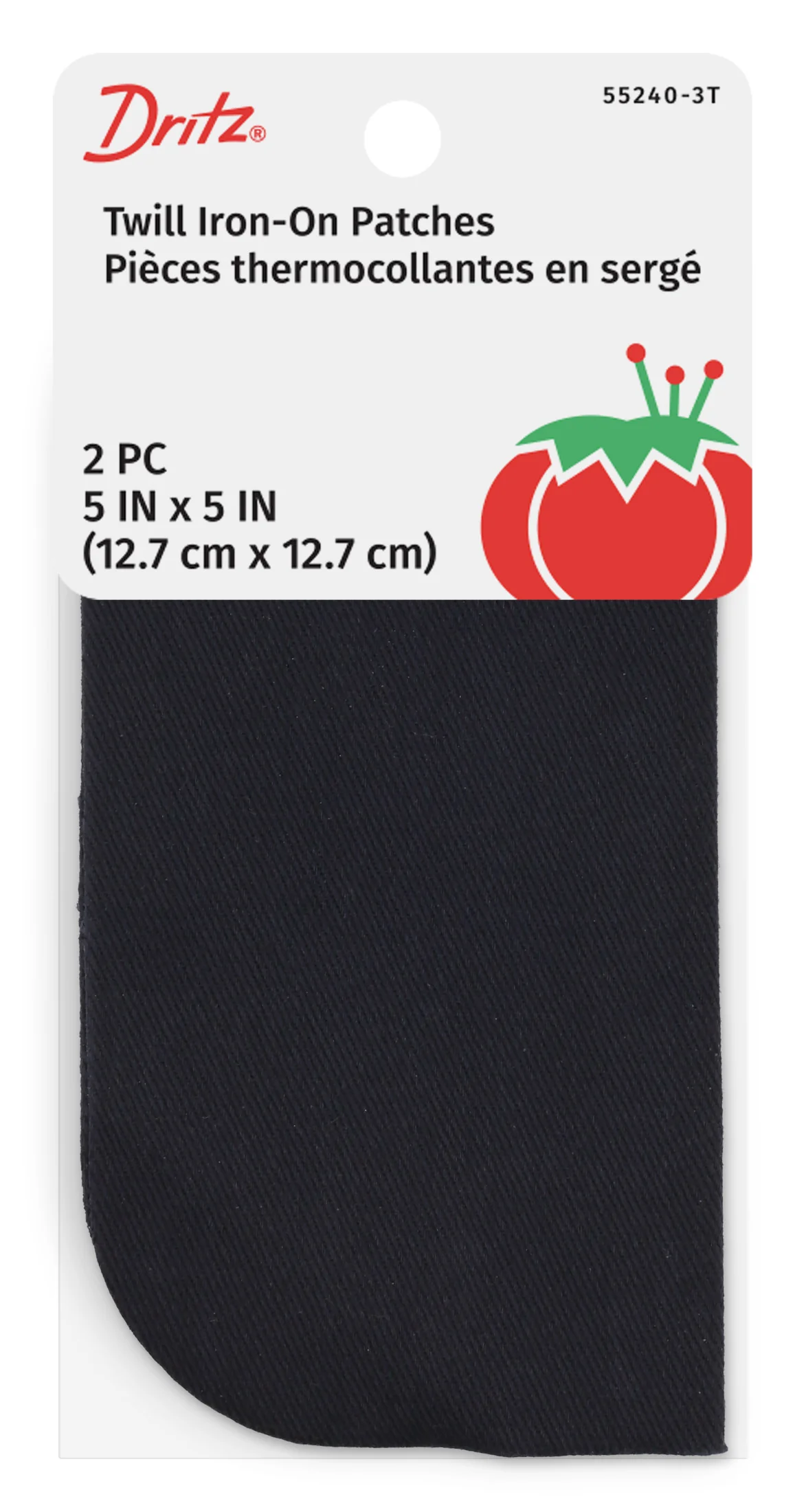 Twill Iron-On Patches, 5" x 5", 2 pc - Image 6