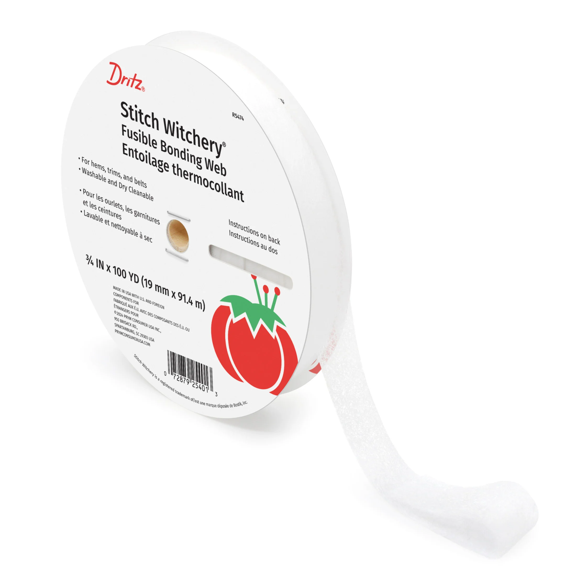 Stitch Witchery Fusible Bonding Web, Regular Weight, White - Image 12