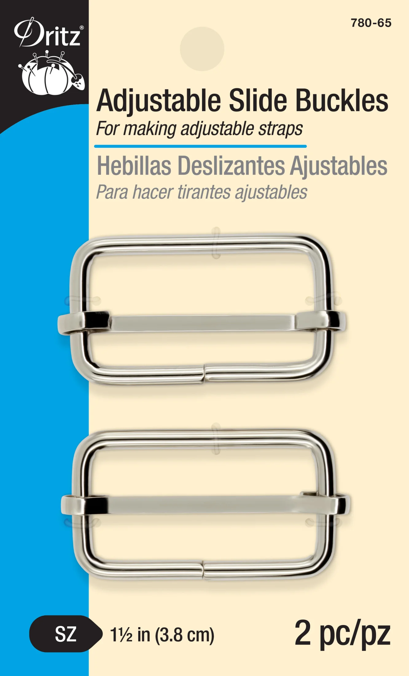 1-1/2" Adjustable Slide Buckles - Image 6
