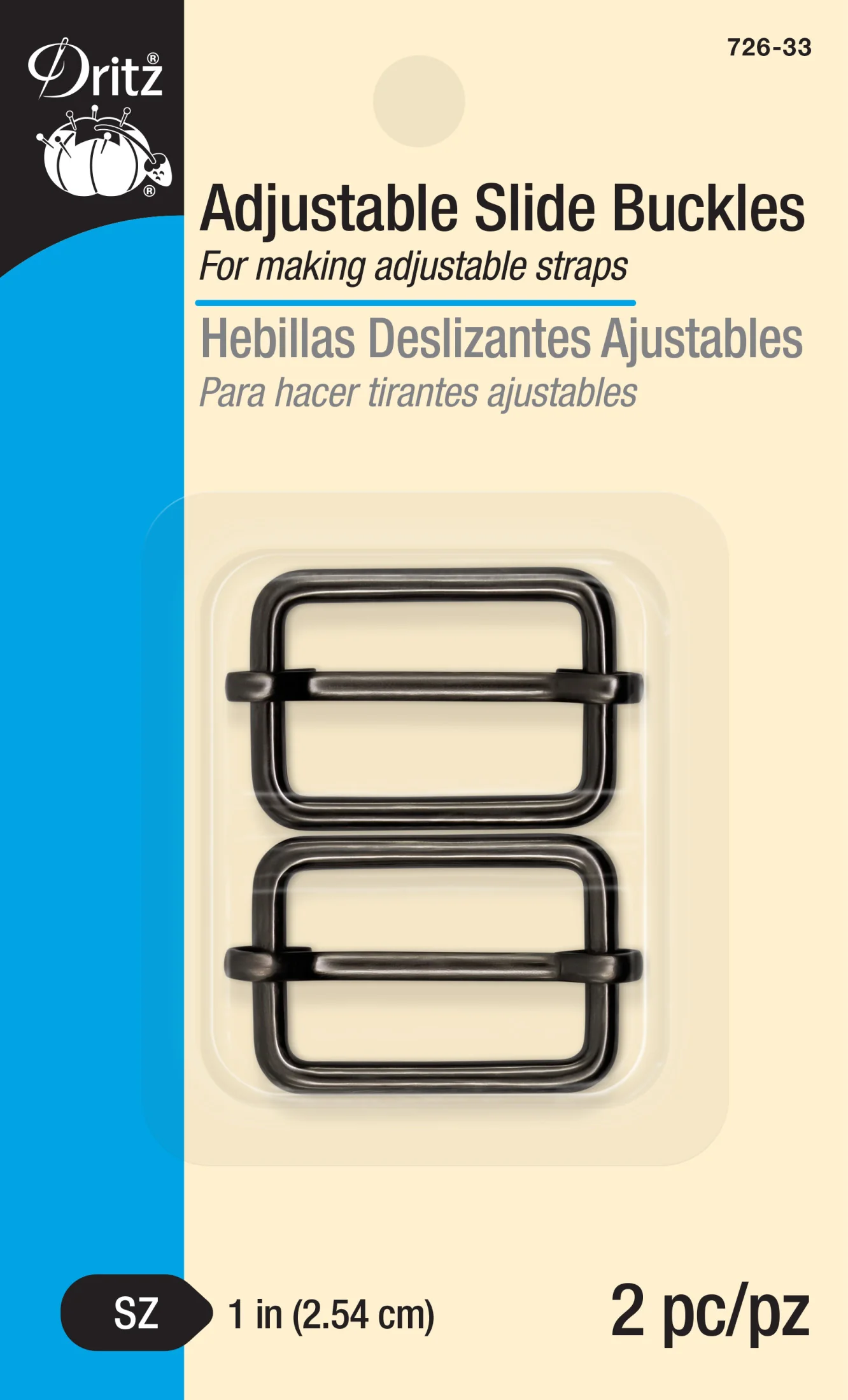 1" Adjustable Slide Buckles - Image 11