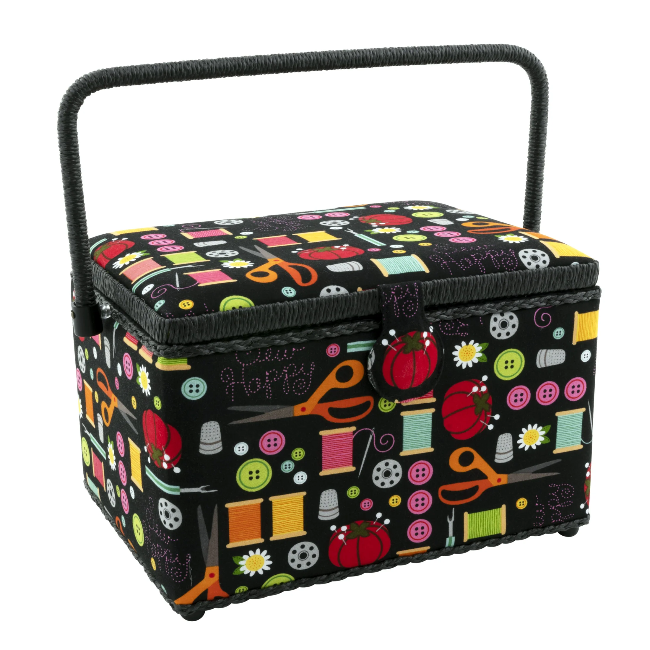 Rectangular Sewing Basket, Large