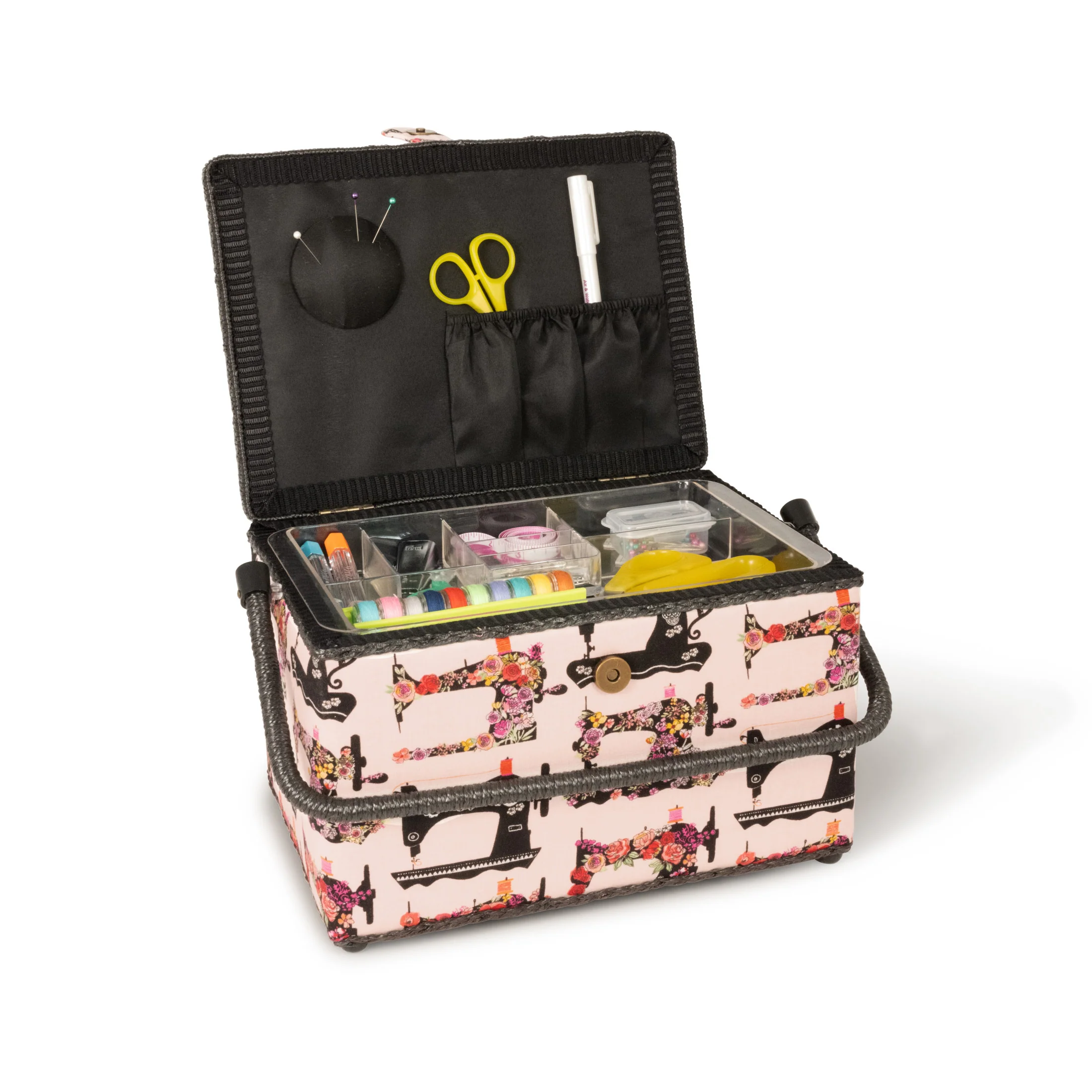 Rectangular Sewing Basket, Large - Image 14