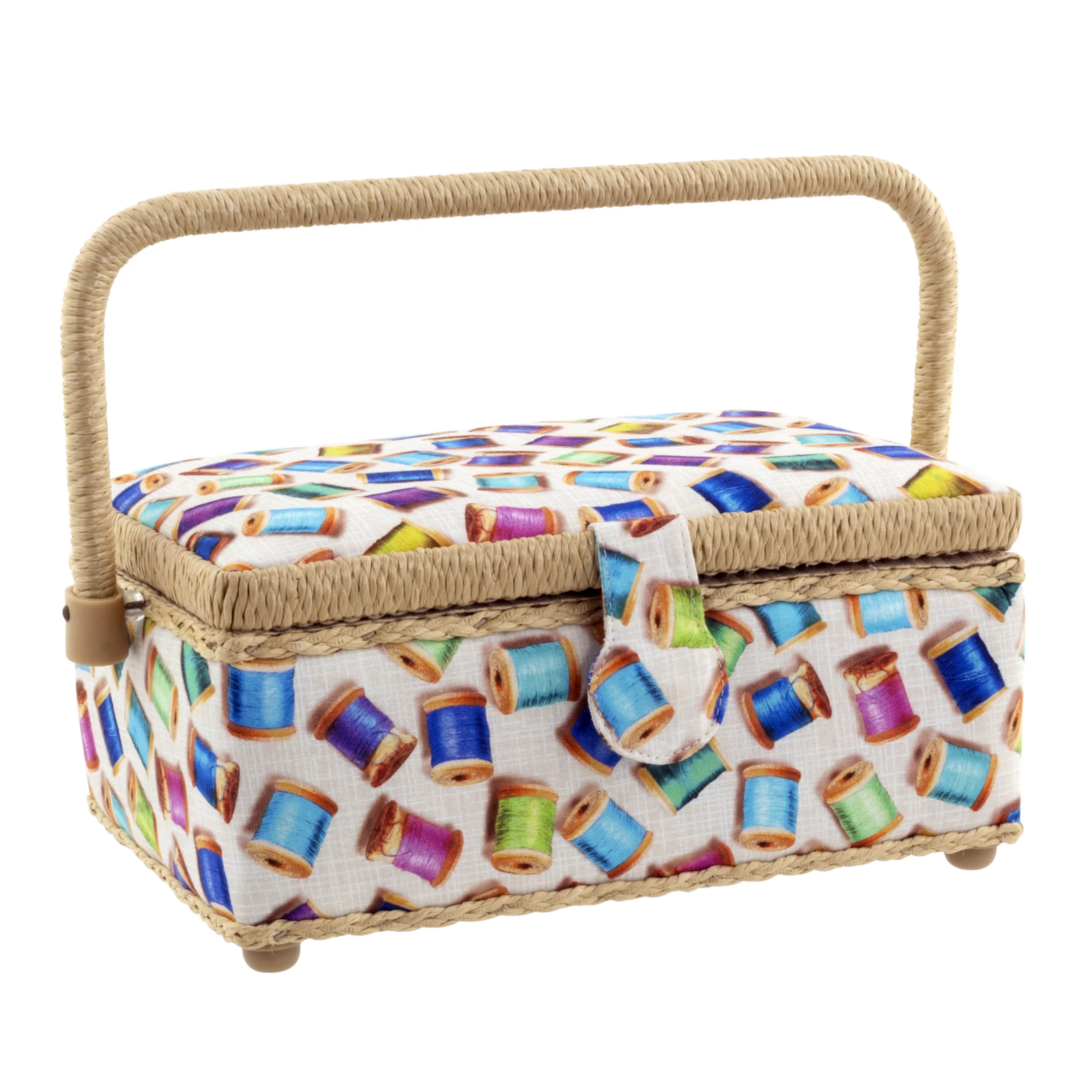 Rectangular Sewing Basket, Small - Image 4