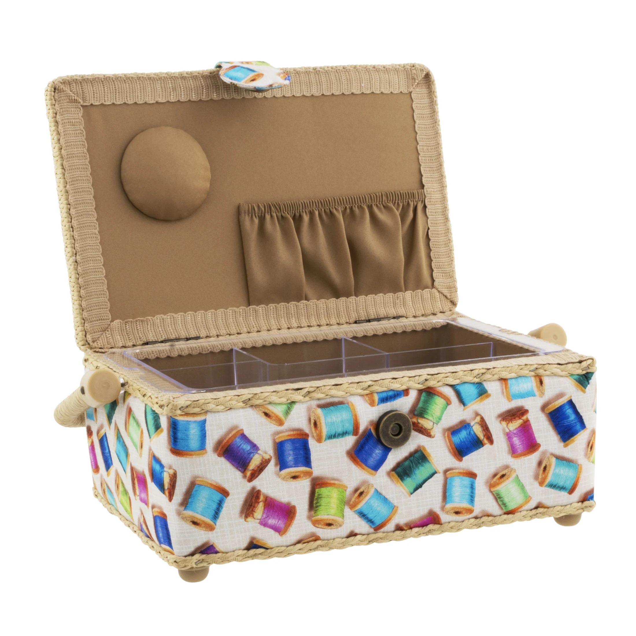 Rectangular Sewing Basket, Small - Image 5