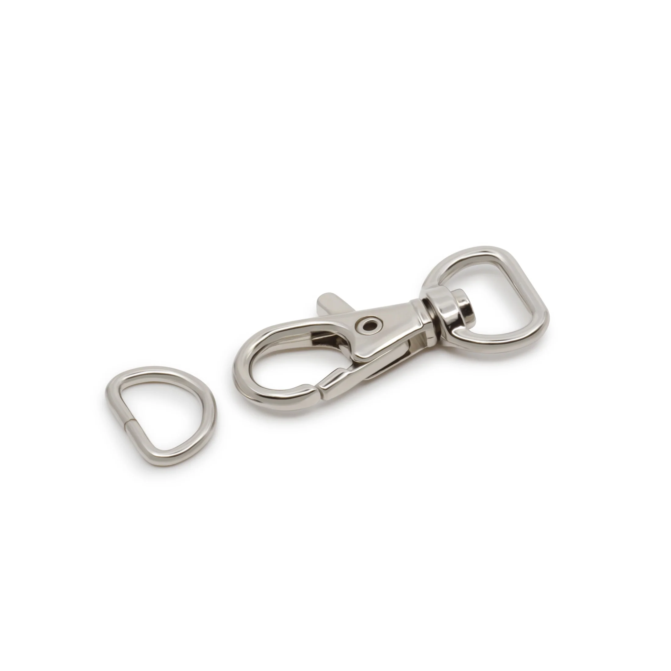1/2" Swivel Hooks & D-Rings, 12 Sets - Image 2