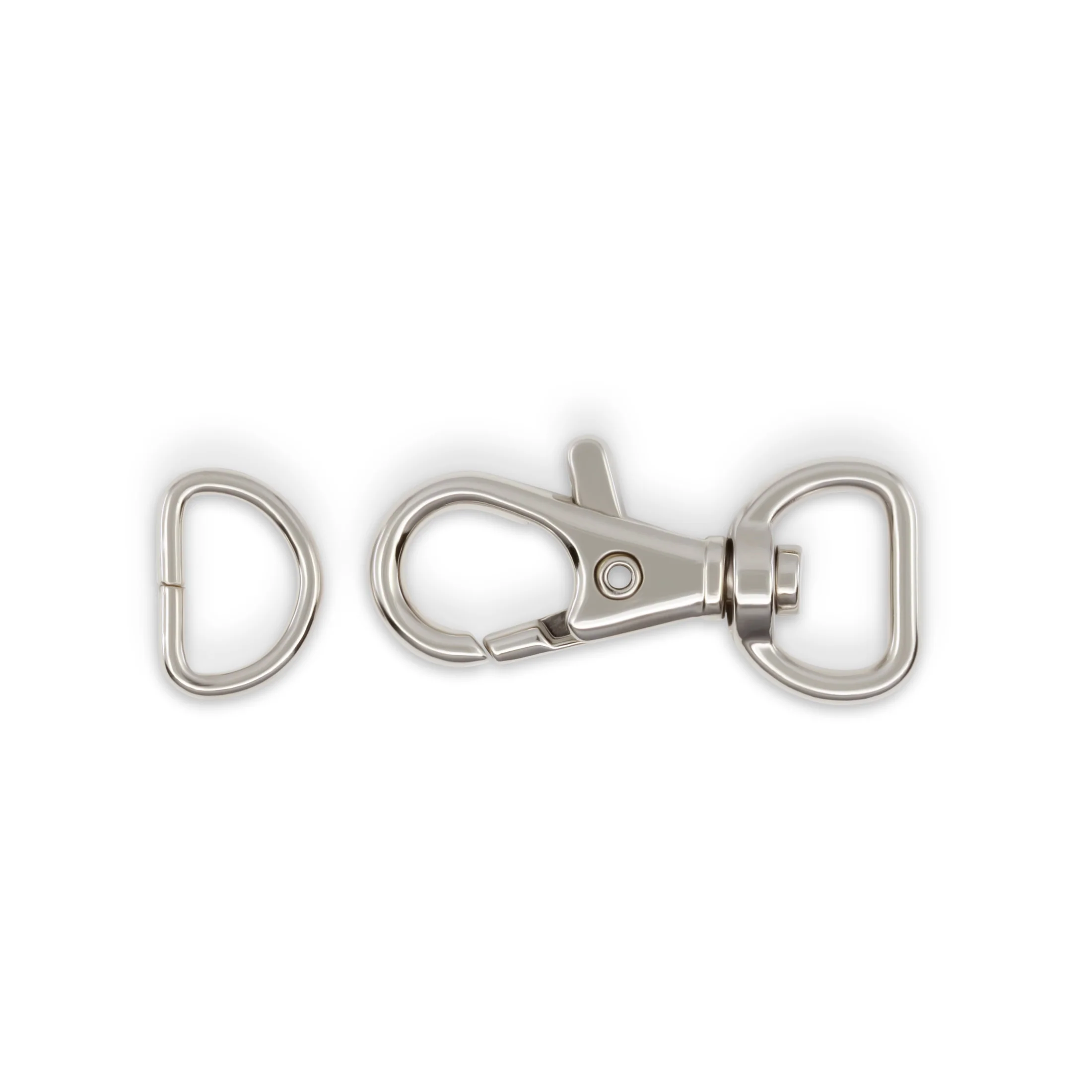 1/2" Swivel Hooks & D-Rings, 12 Sets - Image 4