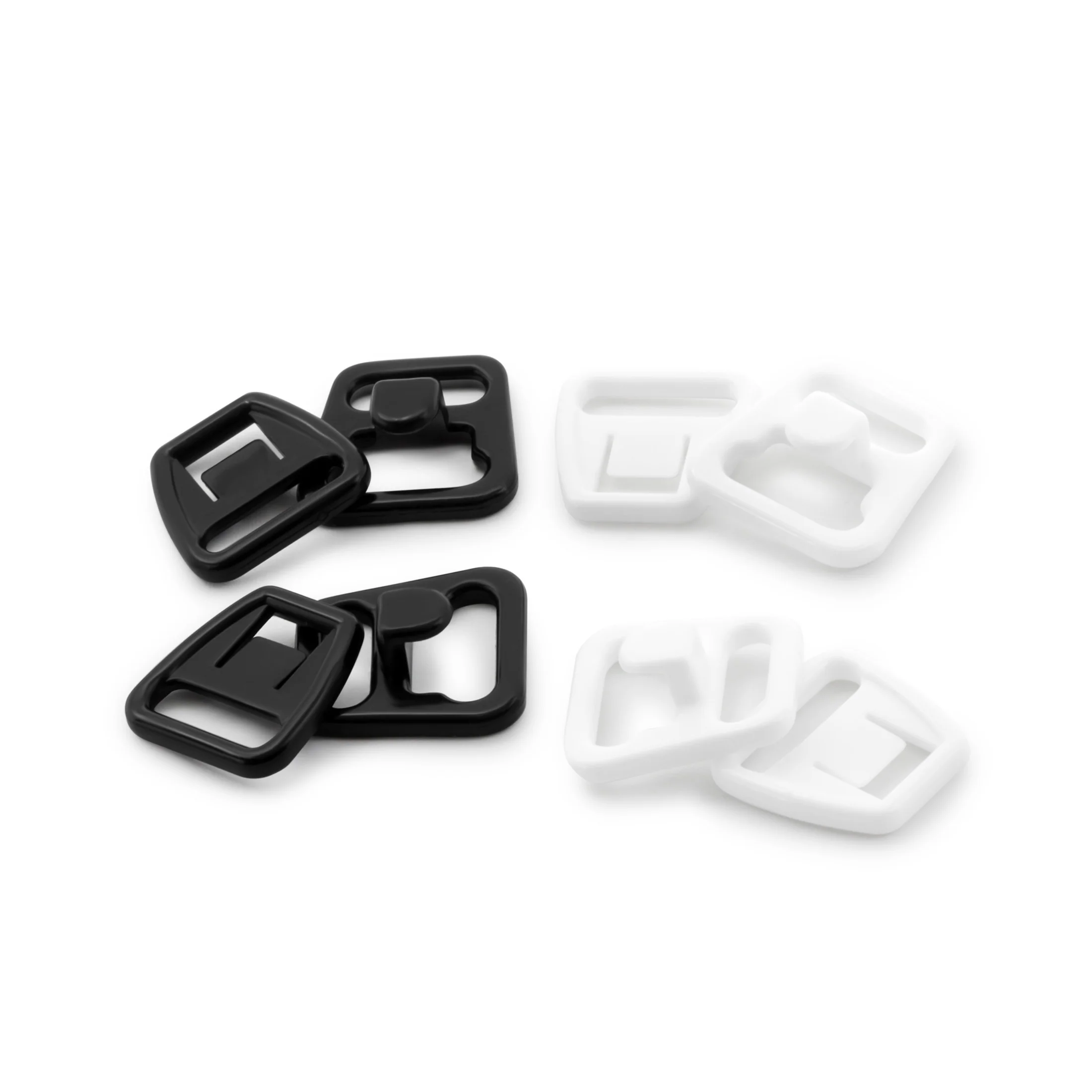 Nursing Bra Clips, Black & White, 4 Sets - Image 10