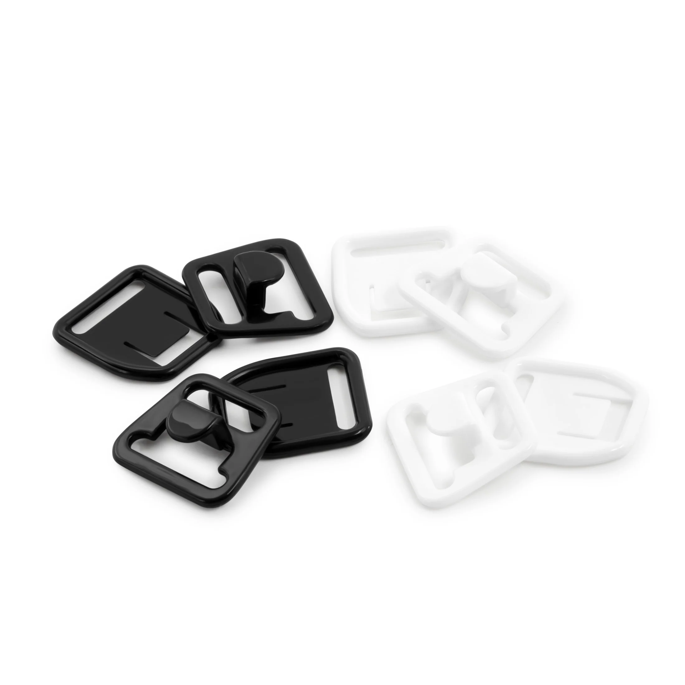 Nursing Bra Clips, Black & White, 4 Sets - Image 5