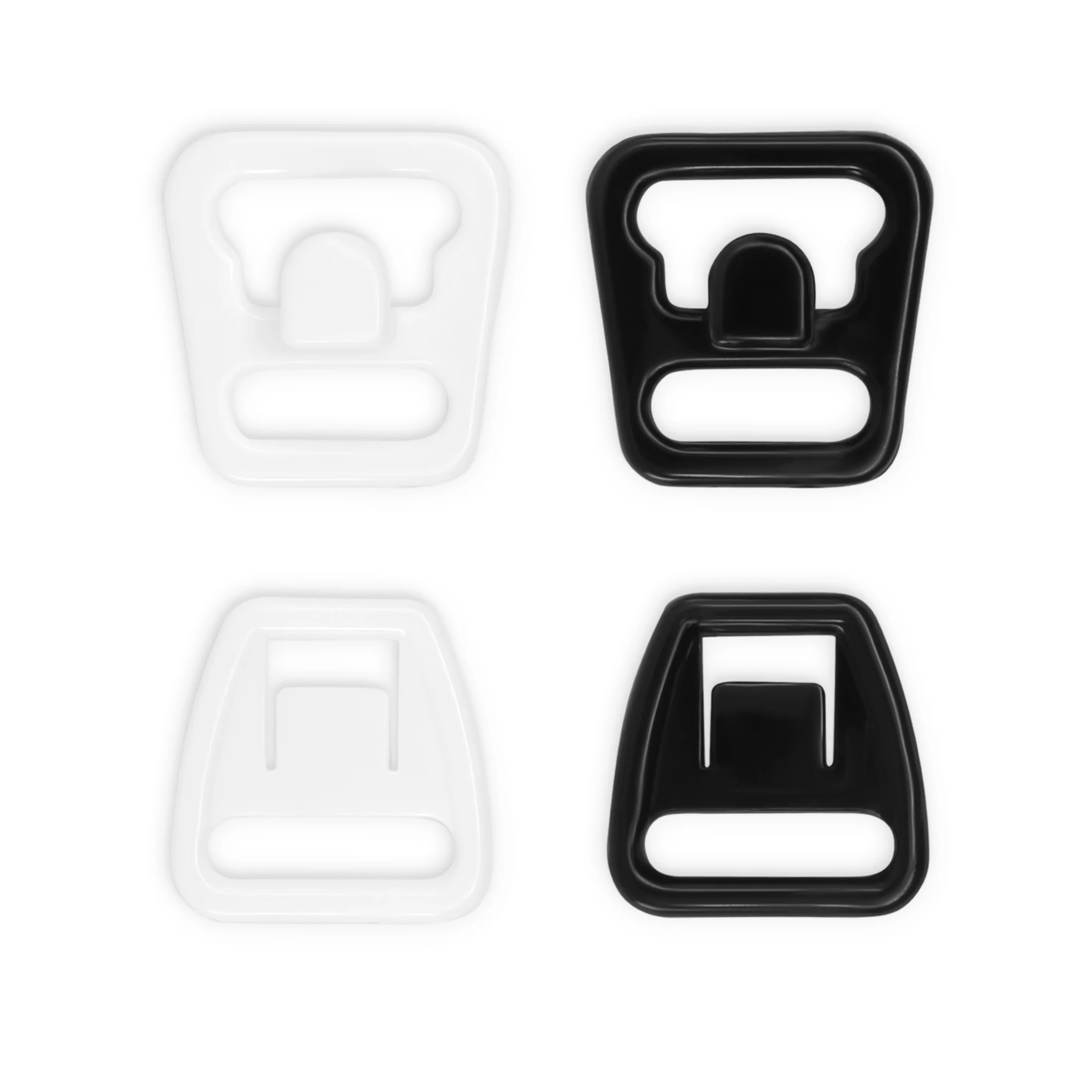 Nursing Bra Clips, Black & White, 4 Sets - Image 9