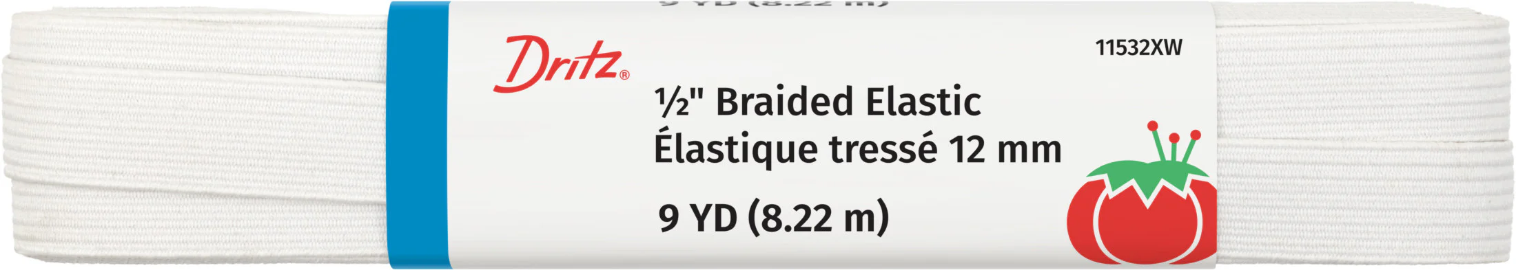 1/2" Braided Elastic