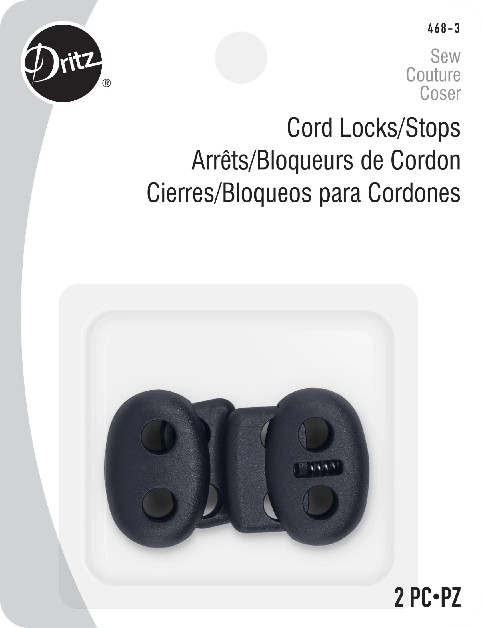 Cord Locks & Stops, 2 pc - Image 6