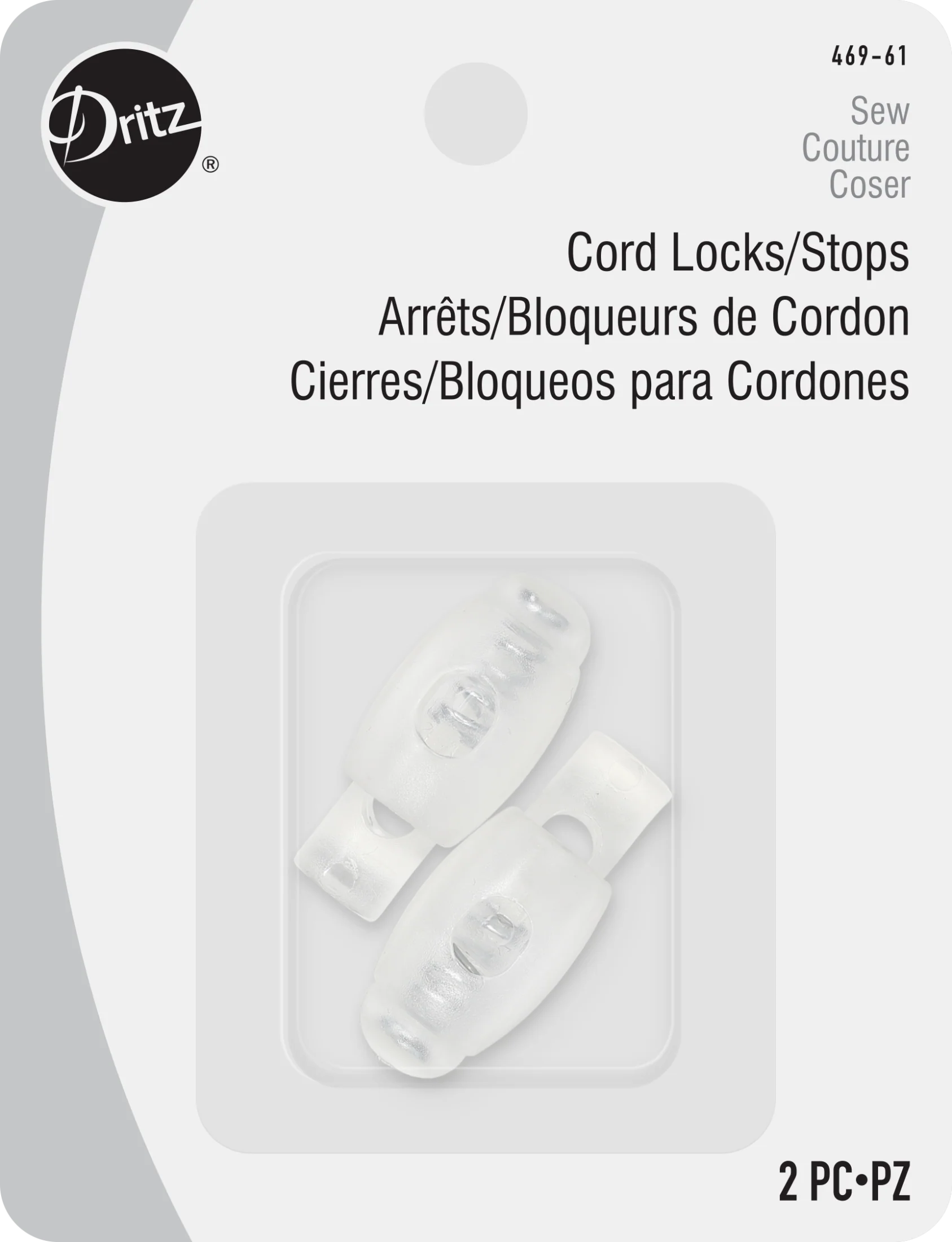 Cord Locks & Stops, 2 pc - Image 6