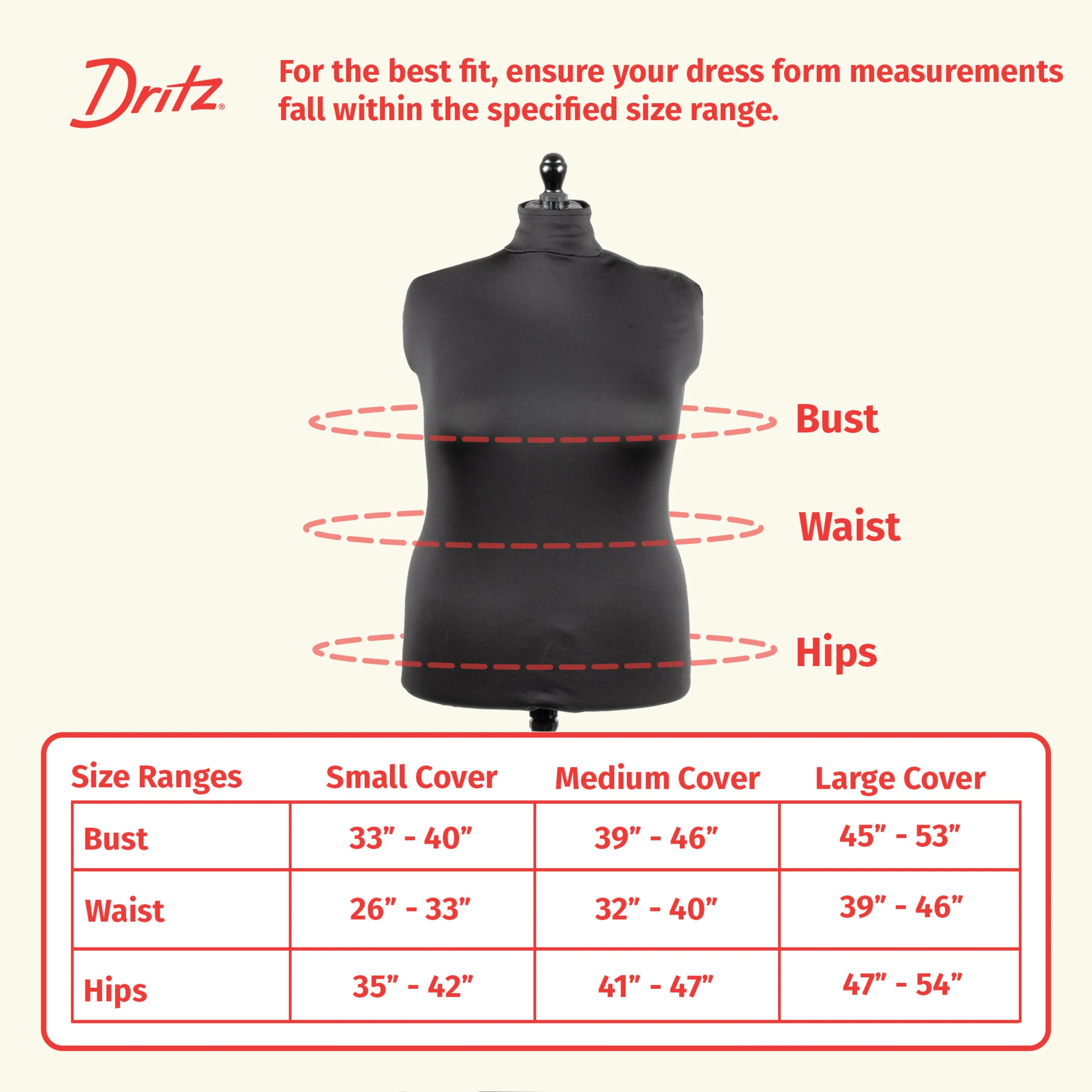 Dress Form Fabric Cover, 100% Polyester 4-Way Stretch - Image 11
