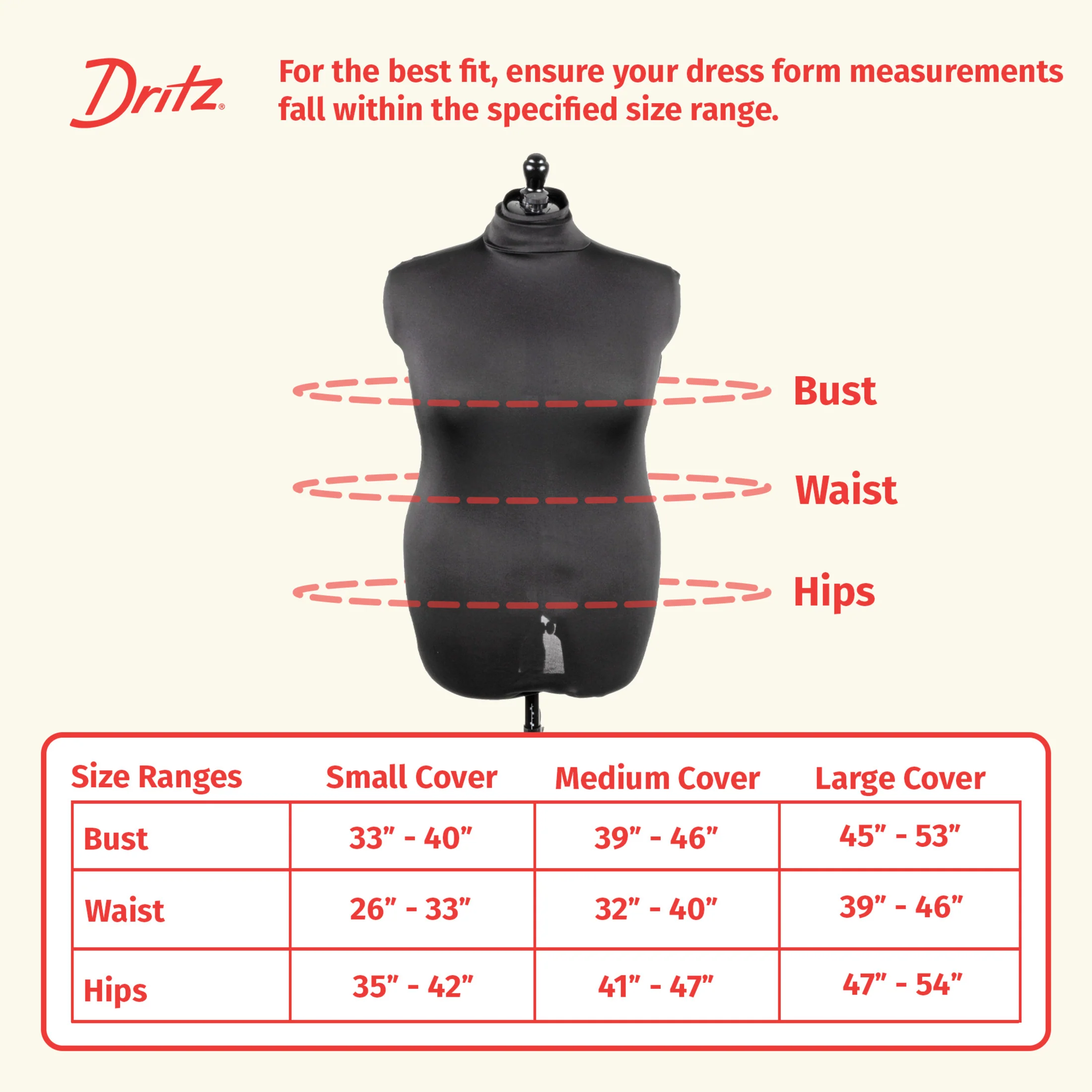 Dress Form Fabric Cover, 100% Polyester 4-Way Stretch - Image 7