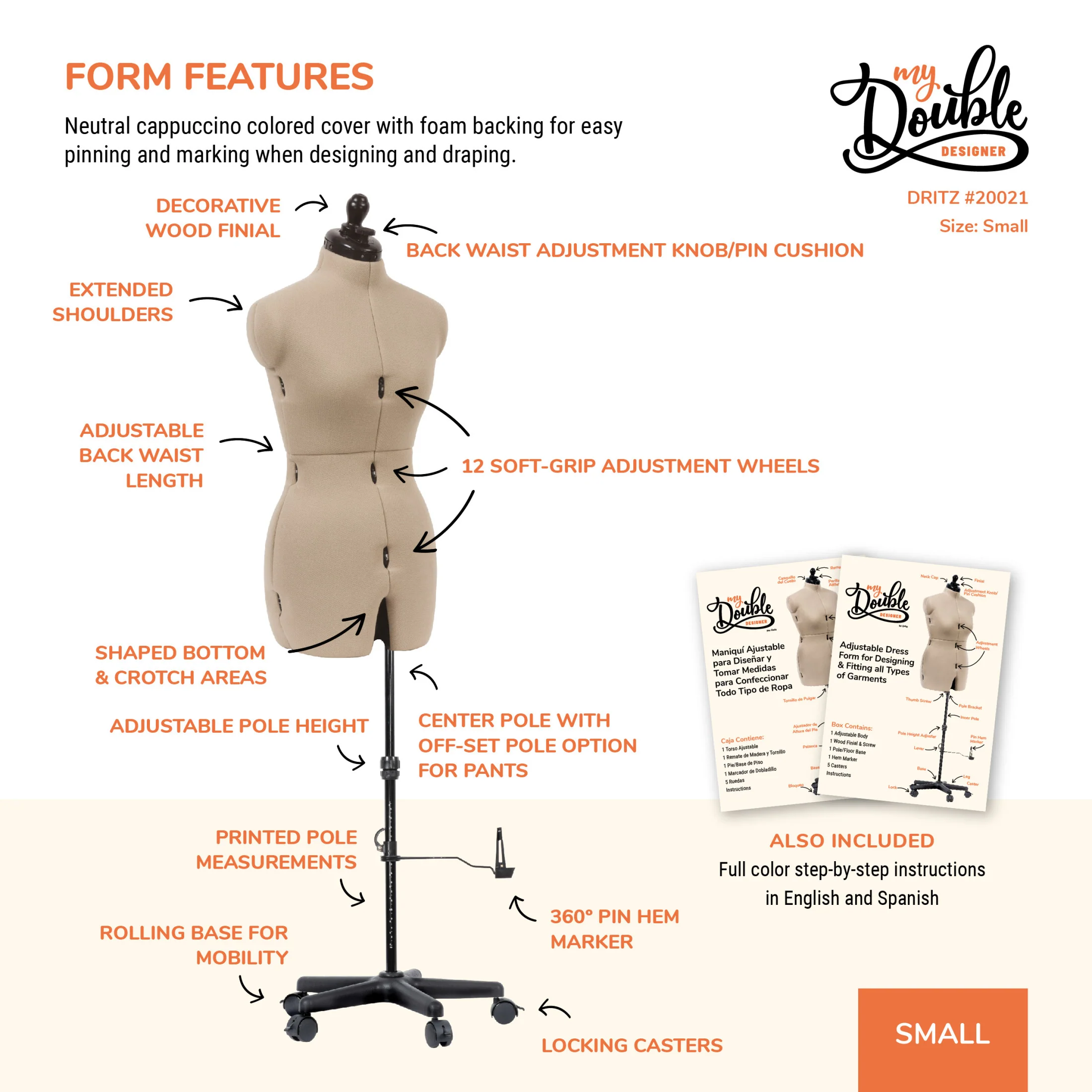 My Double Designer Adjustable Dress Form - Image 13