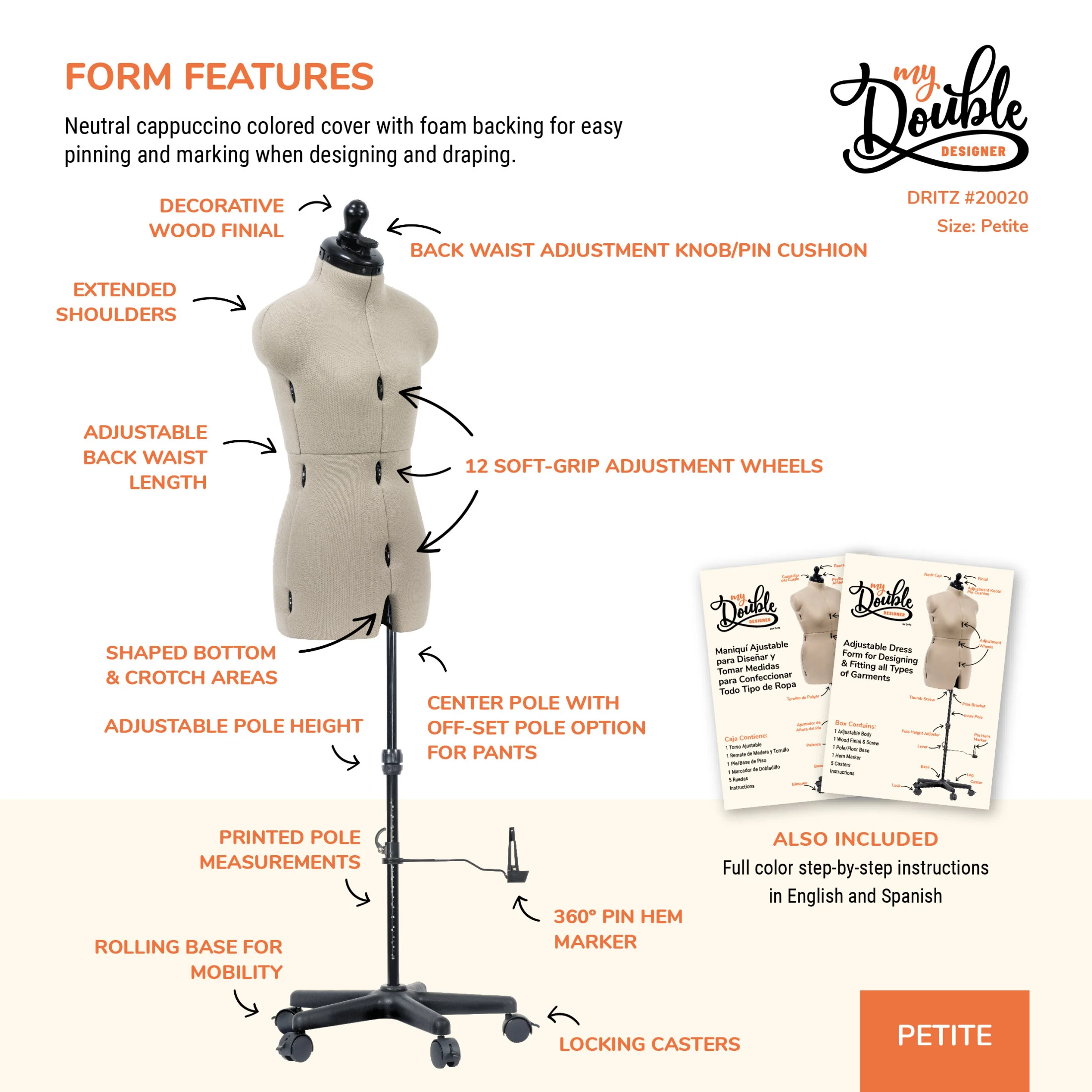 My Double Designer Adjustable Dress Form - Image 4