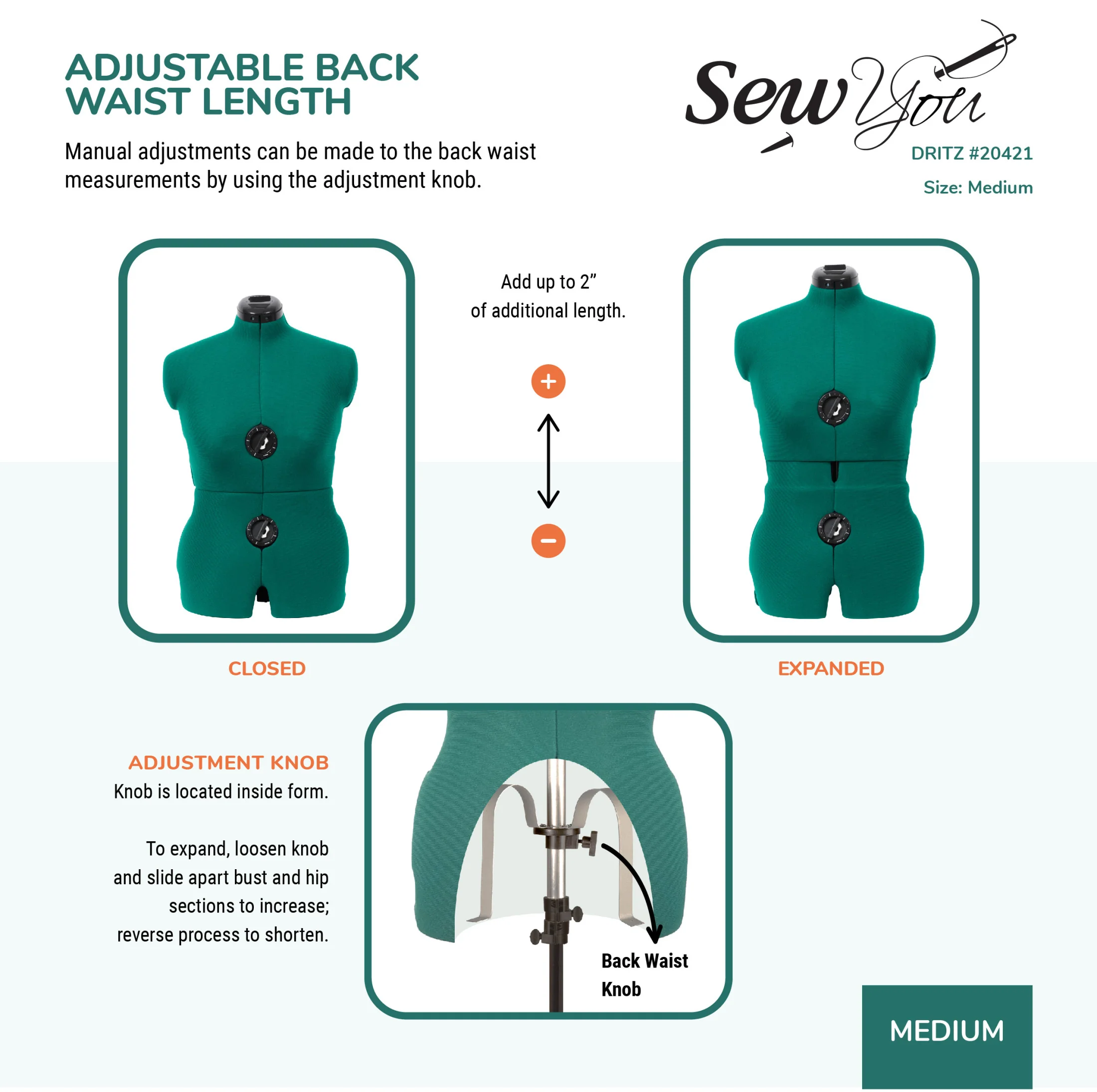 Sew You Adjustable Dress Form - Image 16