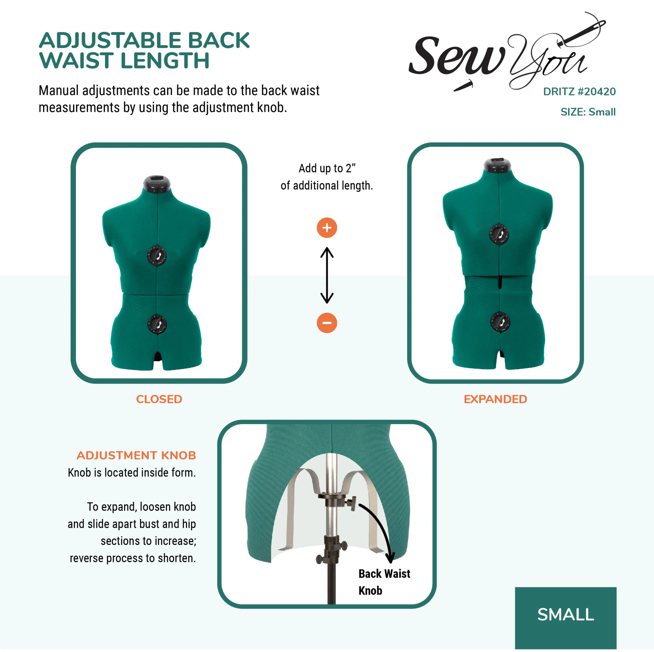Sew You Adjustable Dress Form - Image 7