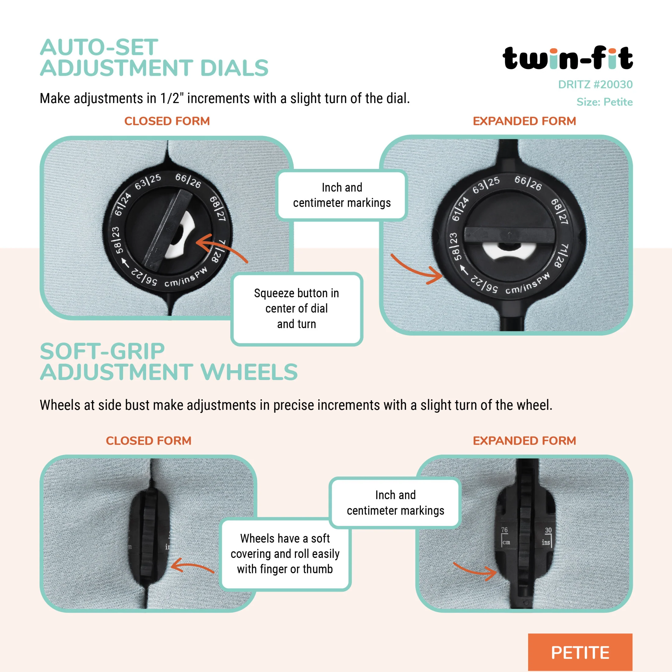Twin-Fit Adjustable Dress Form - Image 6