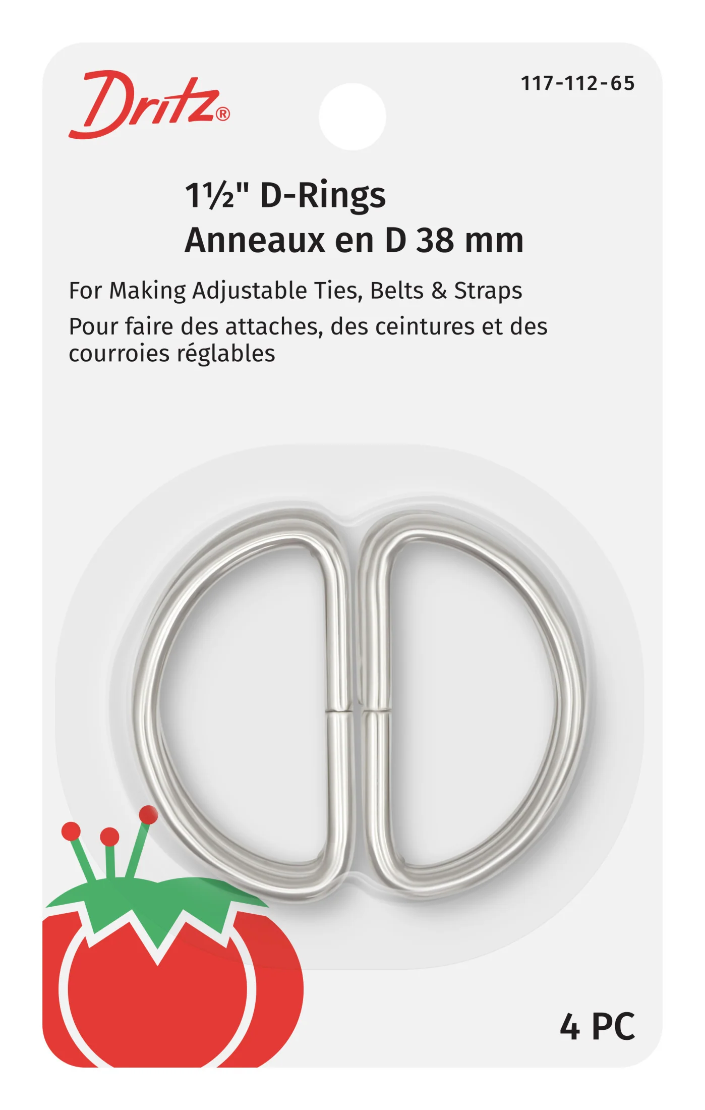 1-1/2" D-Rings, 4 pc - Image 11