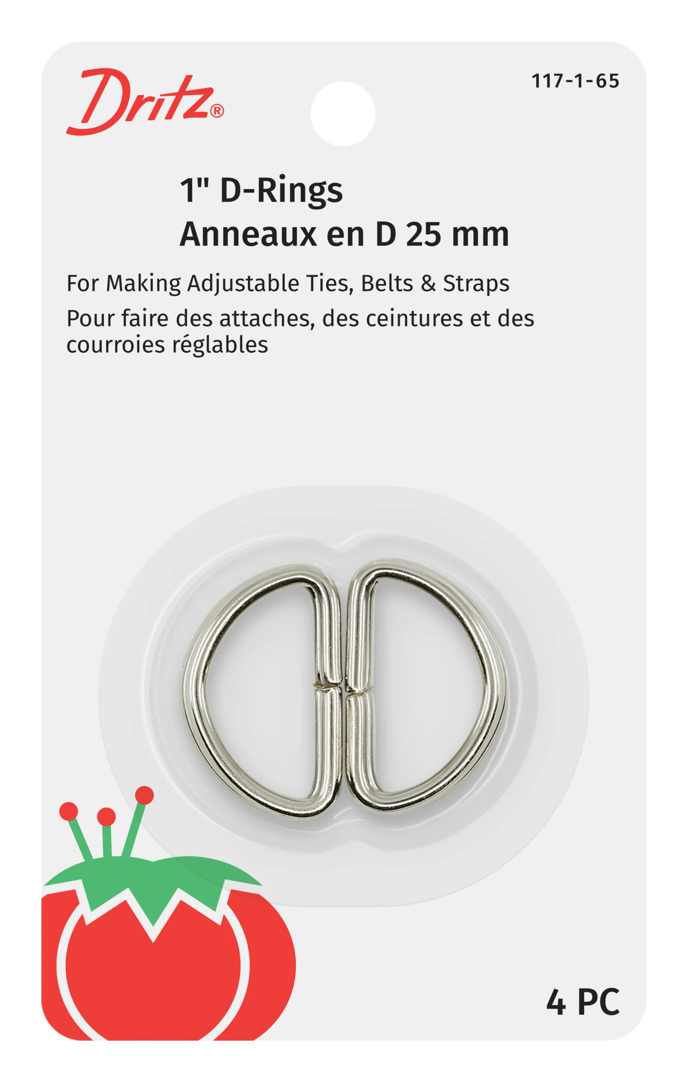 1" D-Rings, 4 pc - Image 11