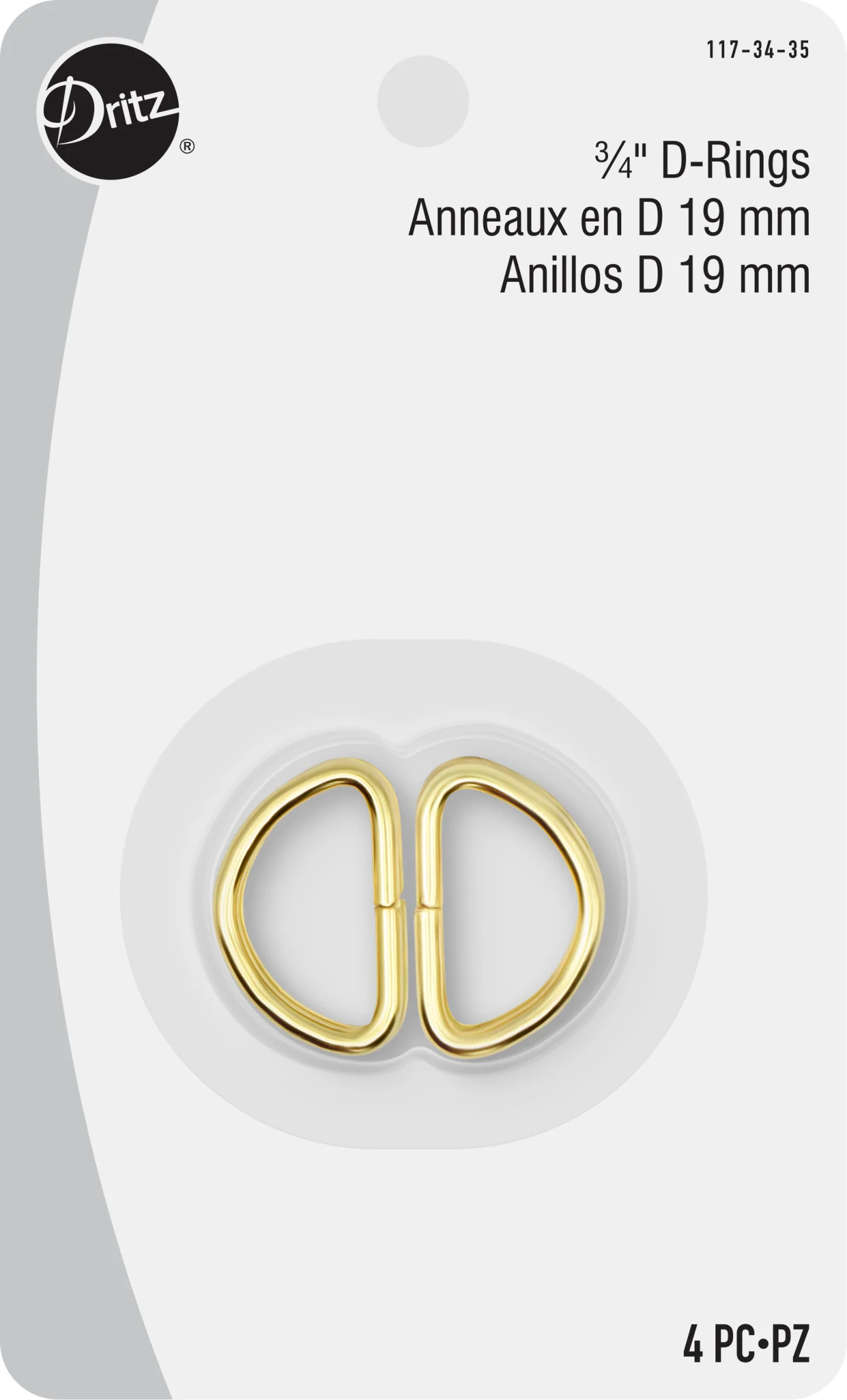 3/4" D-Rings, 4 pc - Image 6