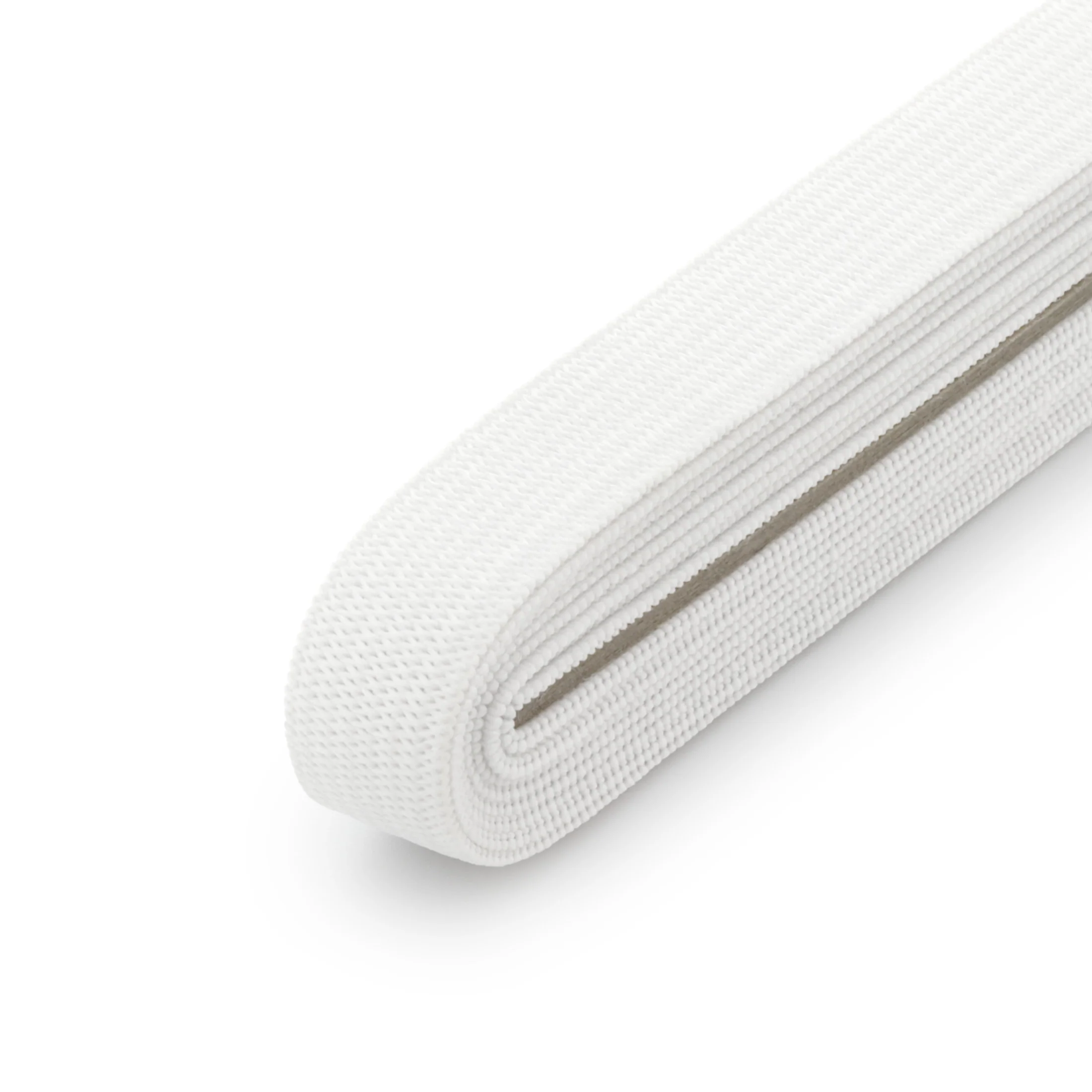 1/2" Knit Elastic, White - Image 6