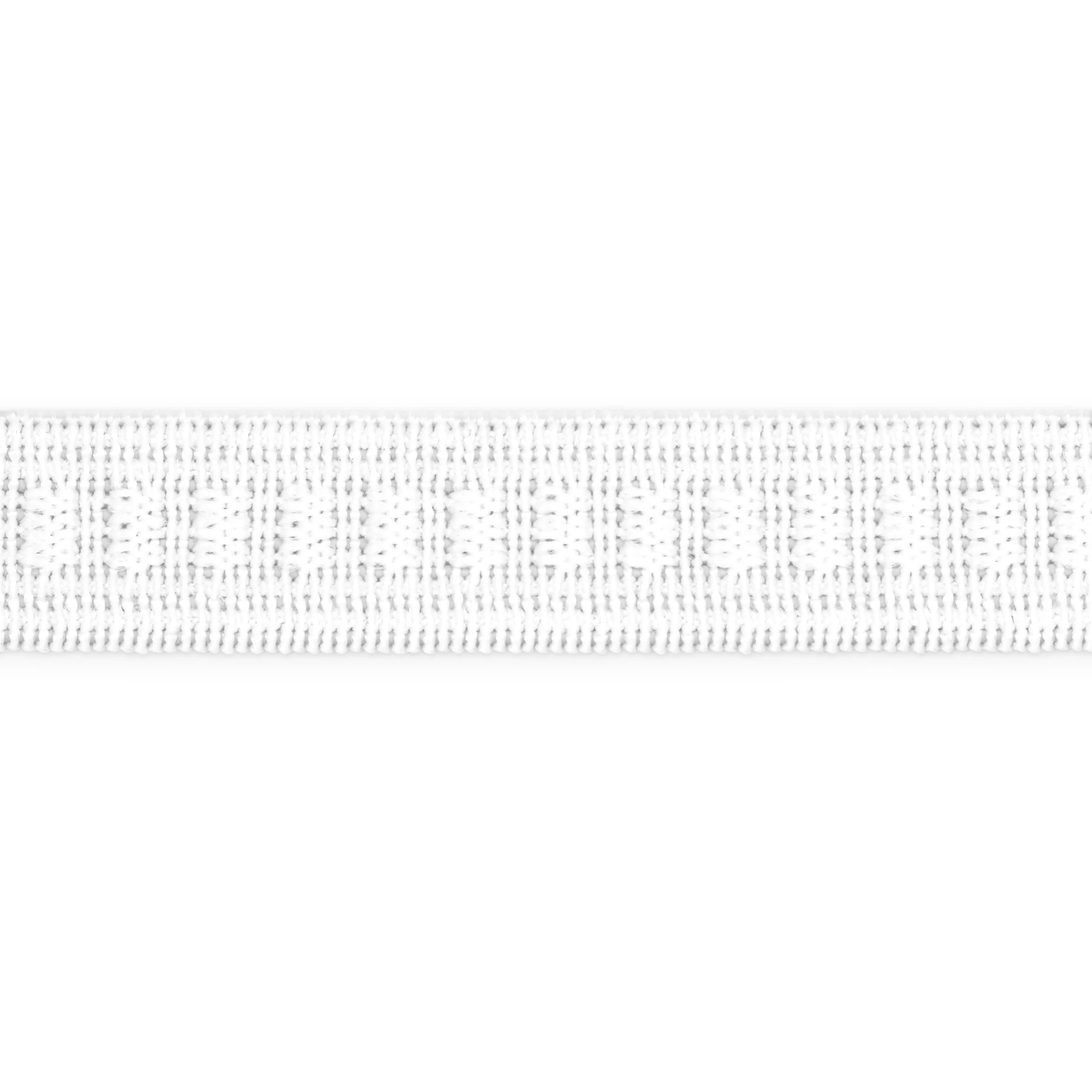 1/2" Non-Roll Elastic, White - Image 4