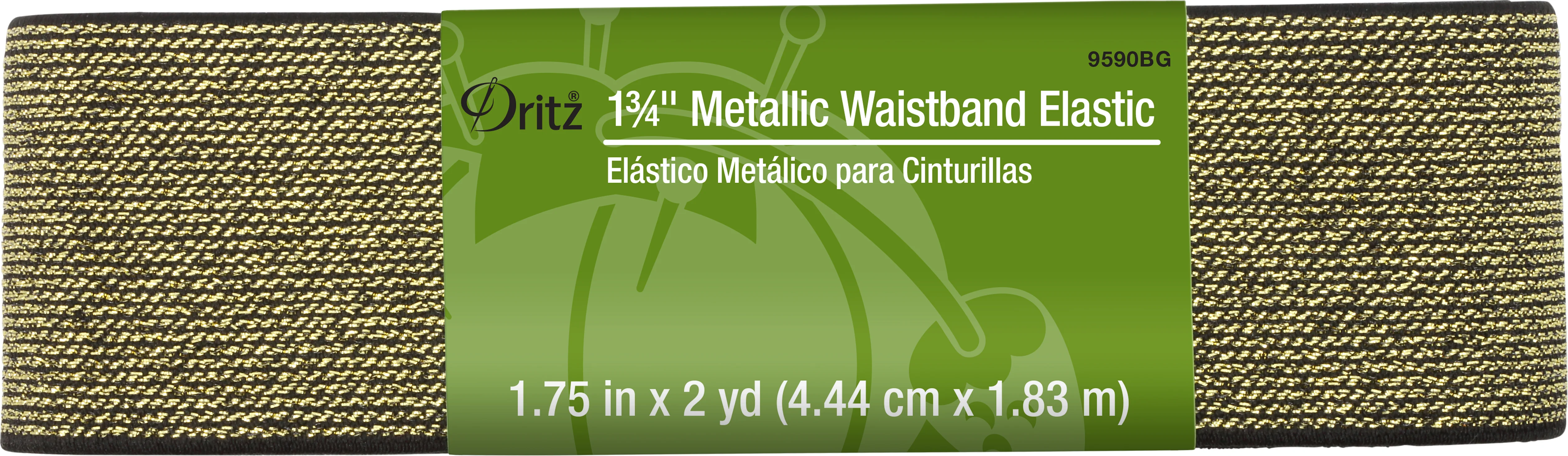 1-3/4" Metallic Waistband Elastic, 2 yd - Image 17