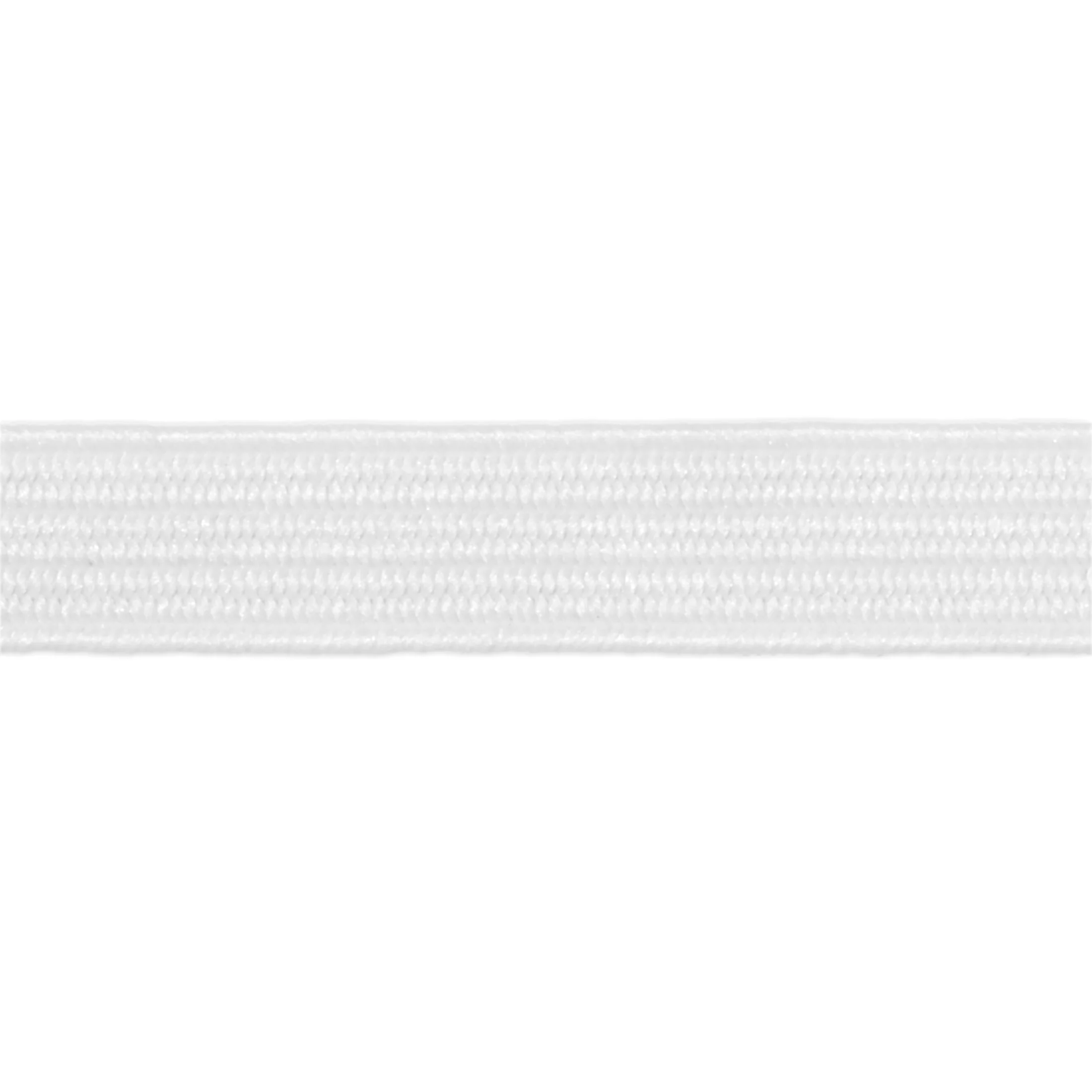 1/4" Braided Elastic, White - Image 14