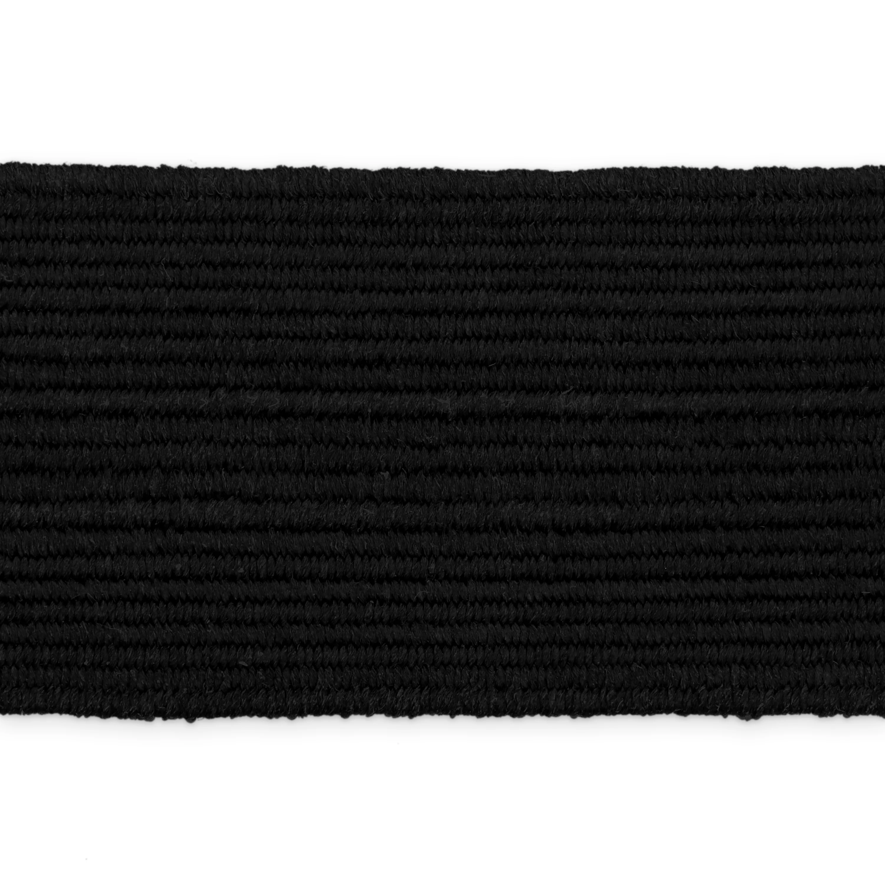 1" Braided Elastic, Black - Image 6