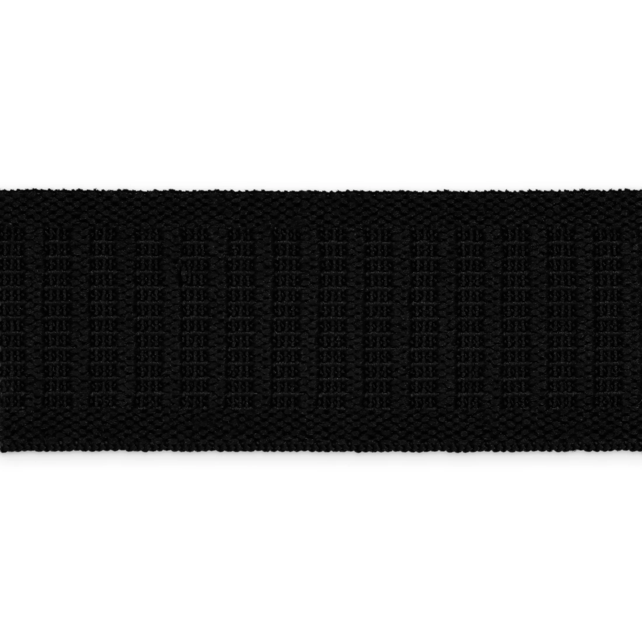 1" Non-Roll Elastic, Black - Image 3