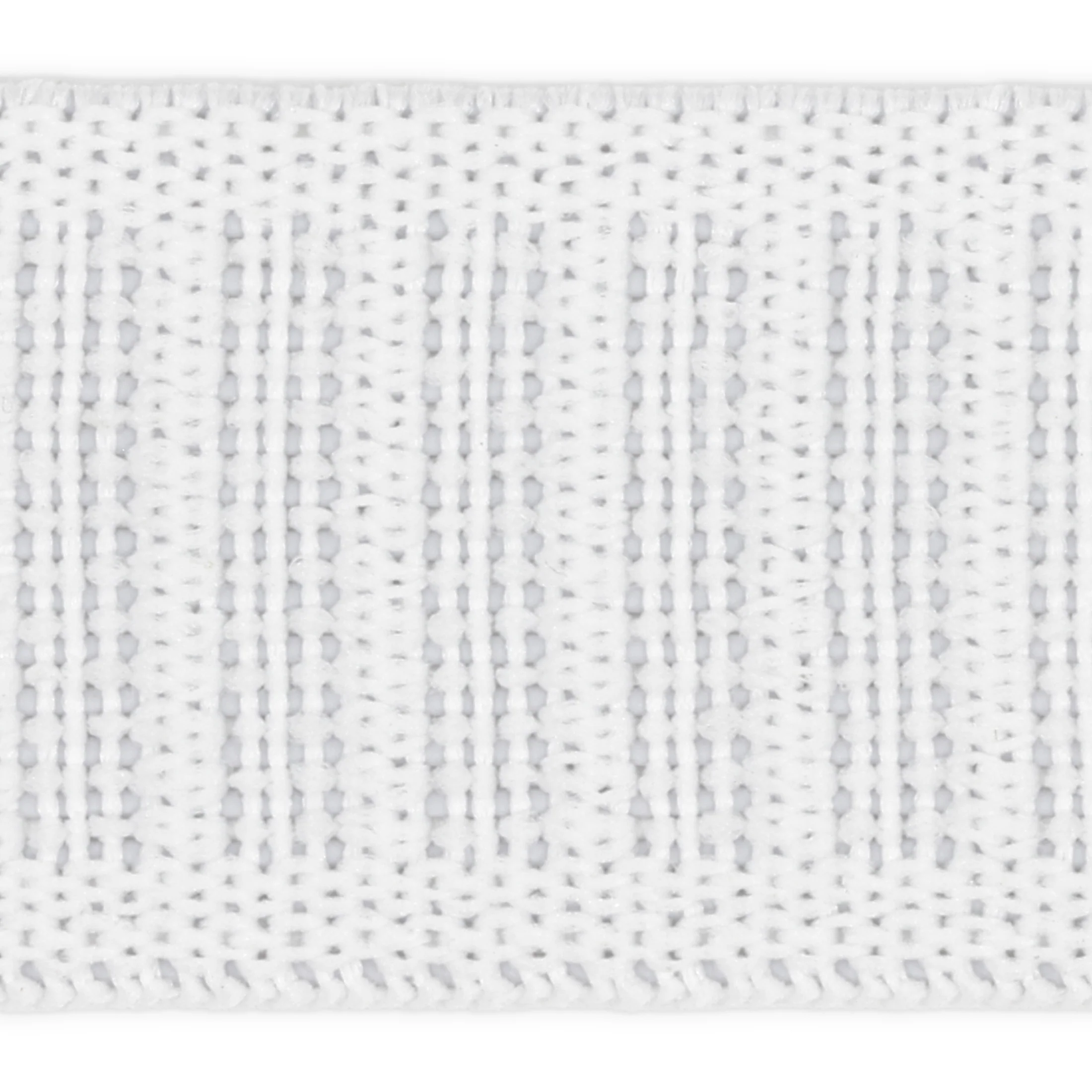 1" Non-Roll Elastic, White - Image 8