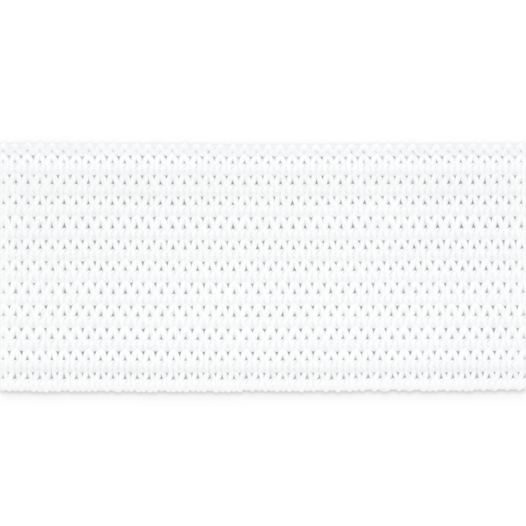 3/4" Knit Non-Roll Elastic, White - Image 14